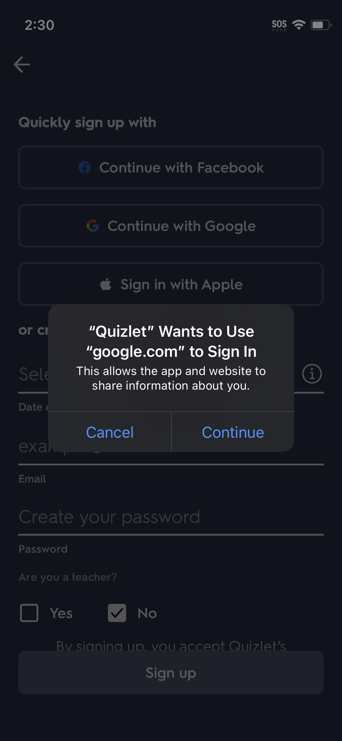 quizlet app screenshot 112