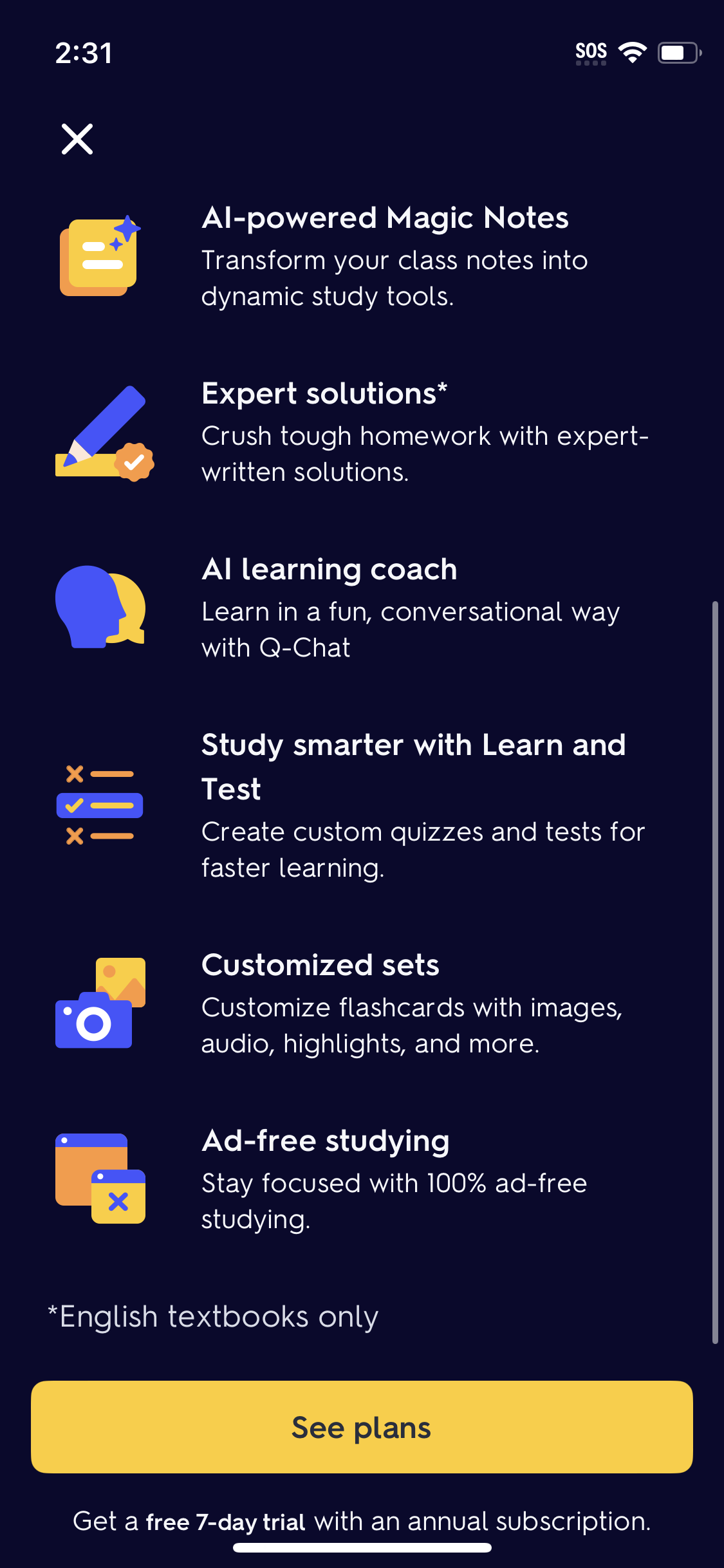 quizlet app screenshot 106