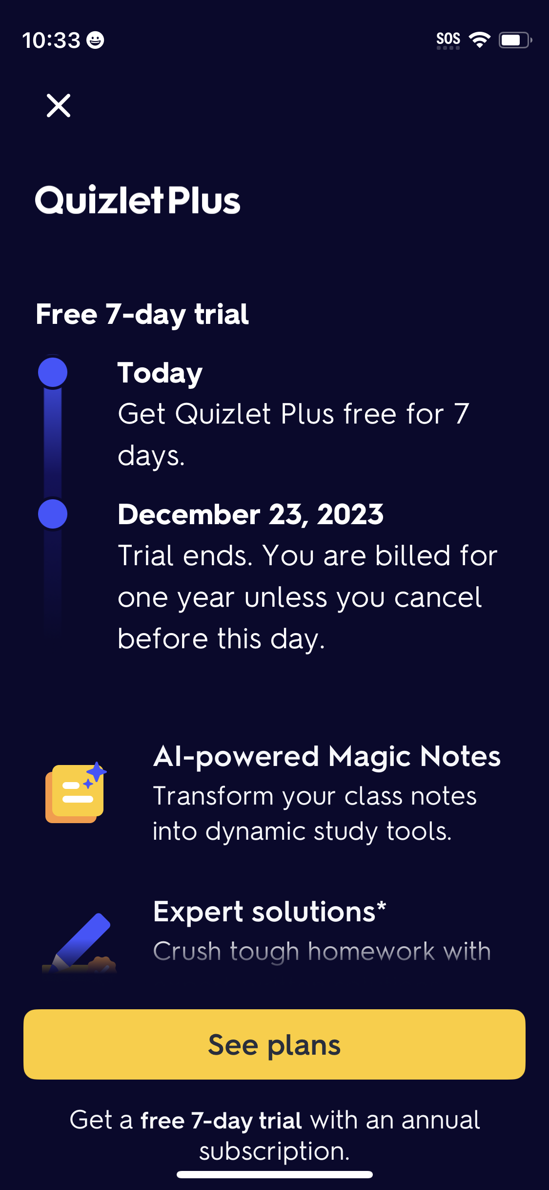quizlet app screenshot 101