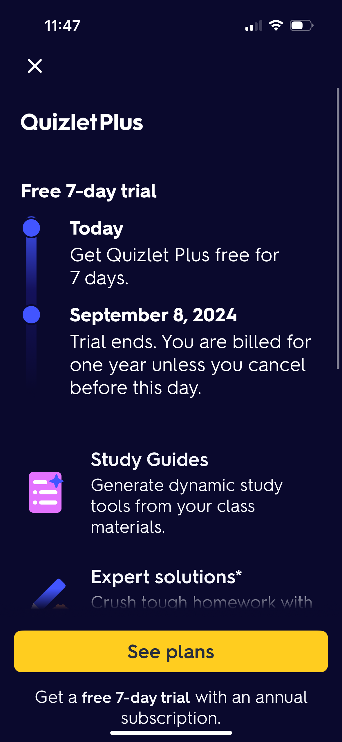 quizlet app screenshot 33