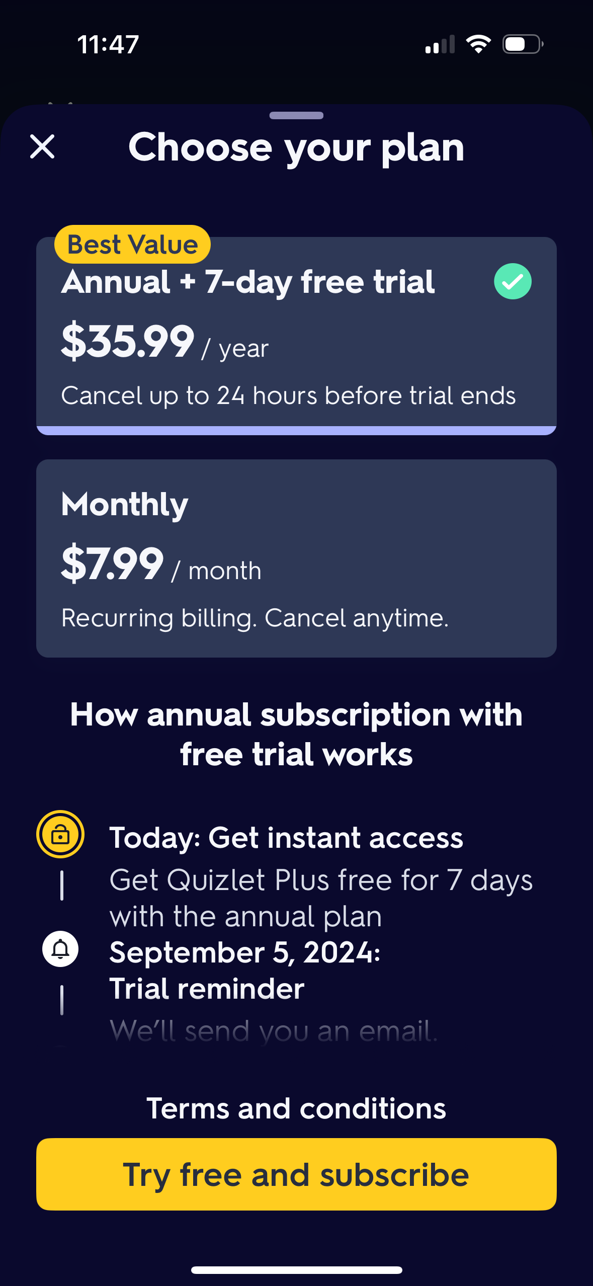 quizlet app screenshot 32
