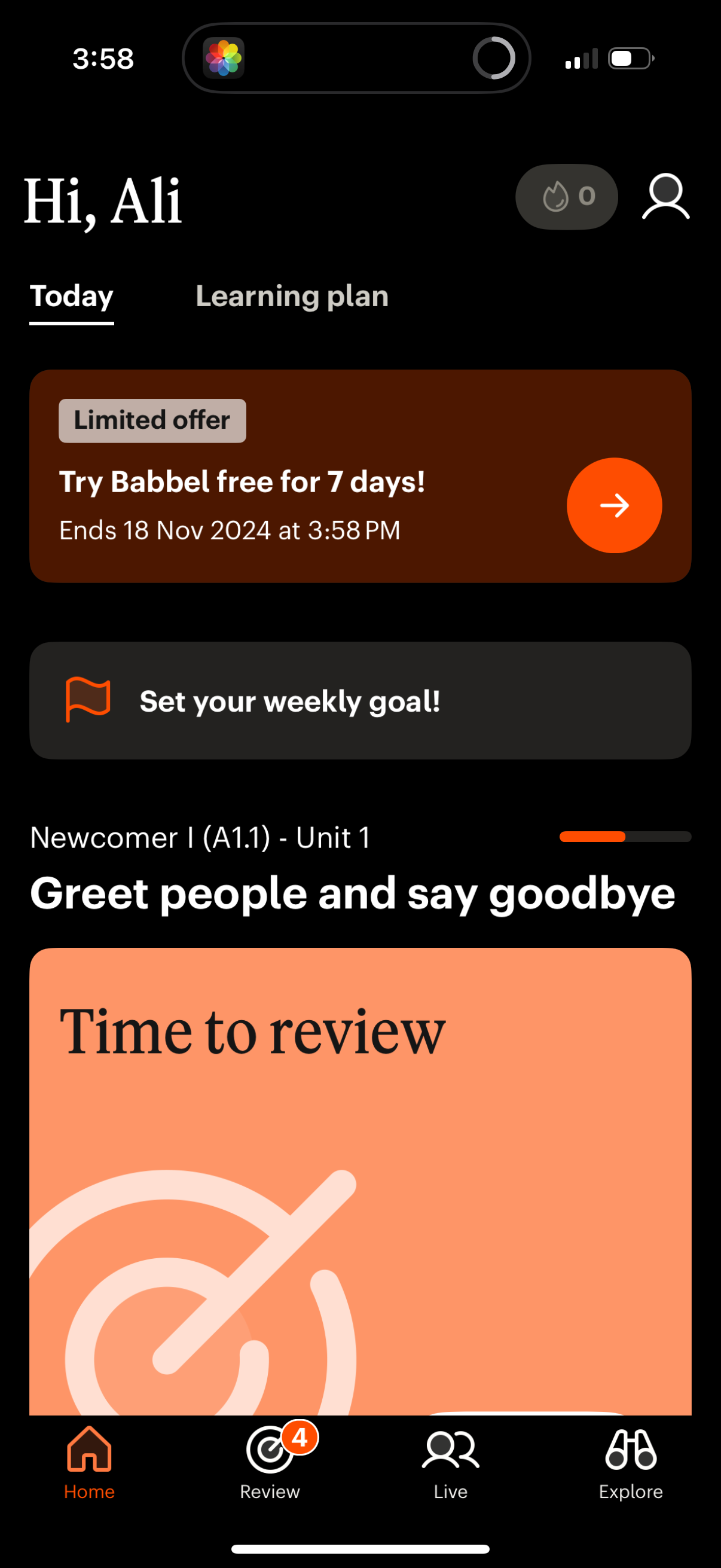 babbel app screenshot 42