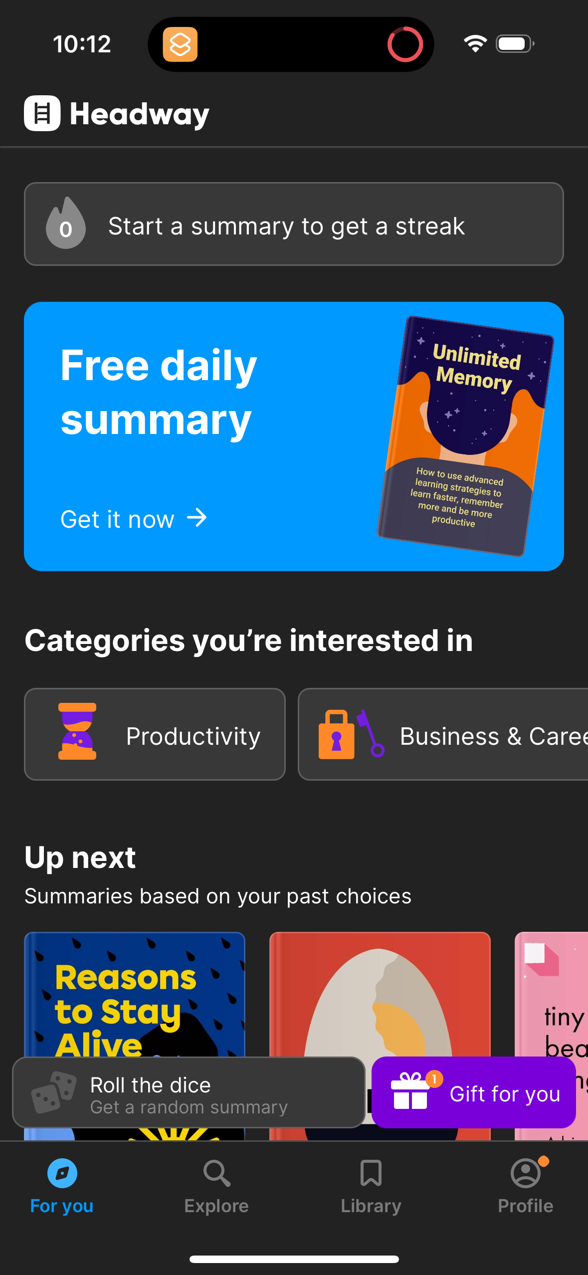 headway app screenshot 126