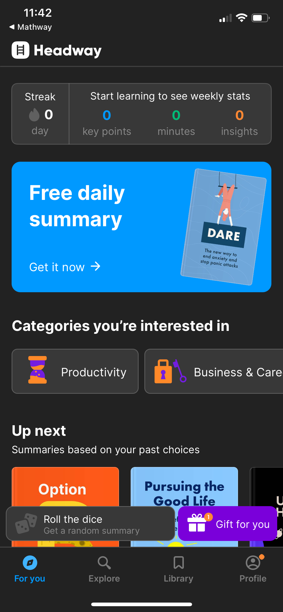 headway app screenshot 84
