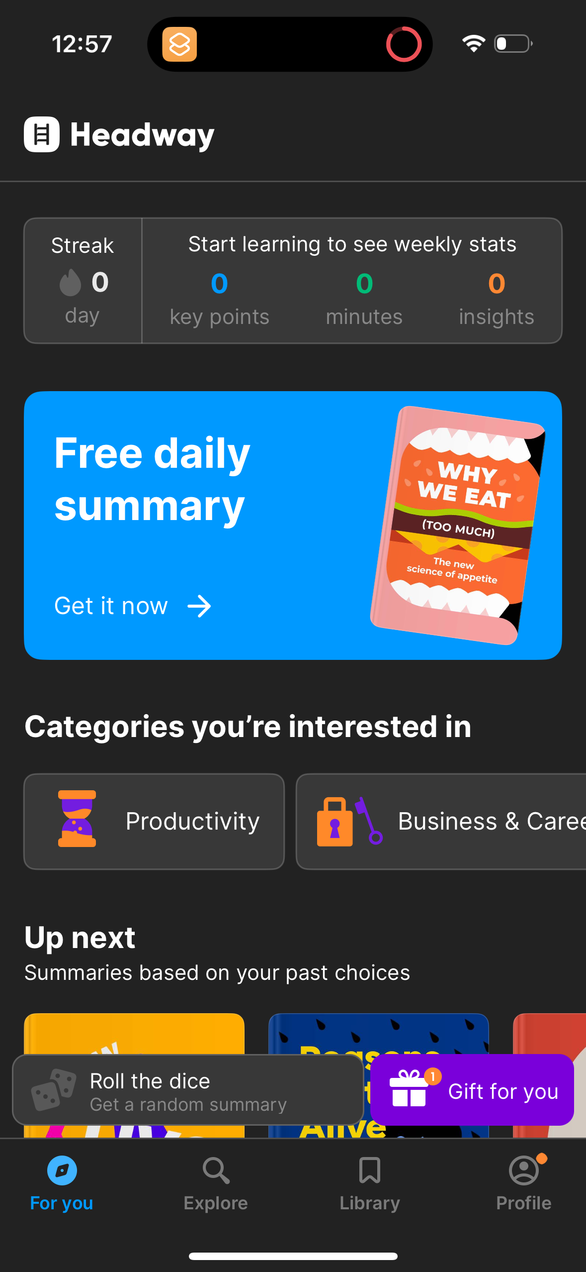 headway app screenshot 50