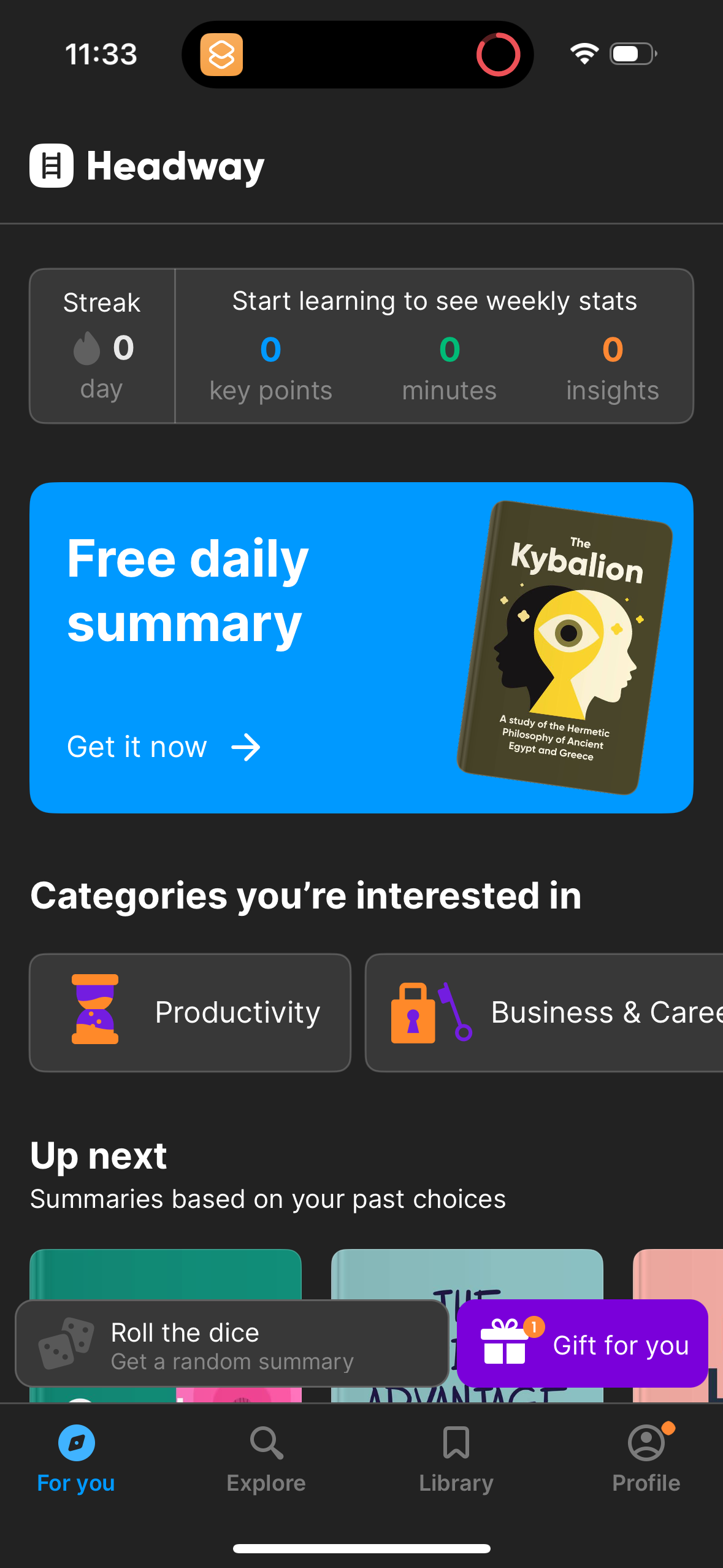 headway app screenshot 49