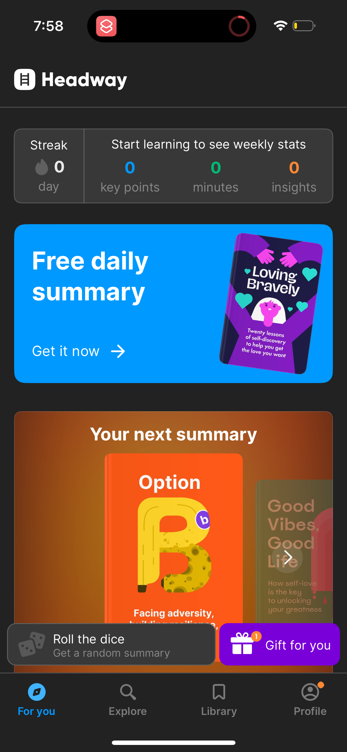 headway app screenshot 44