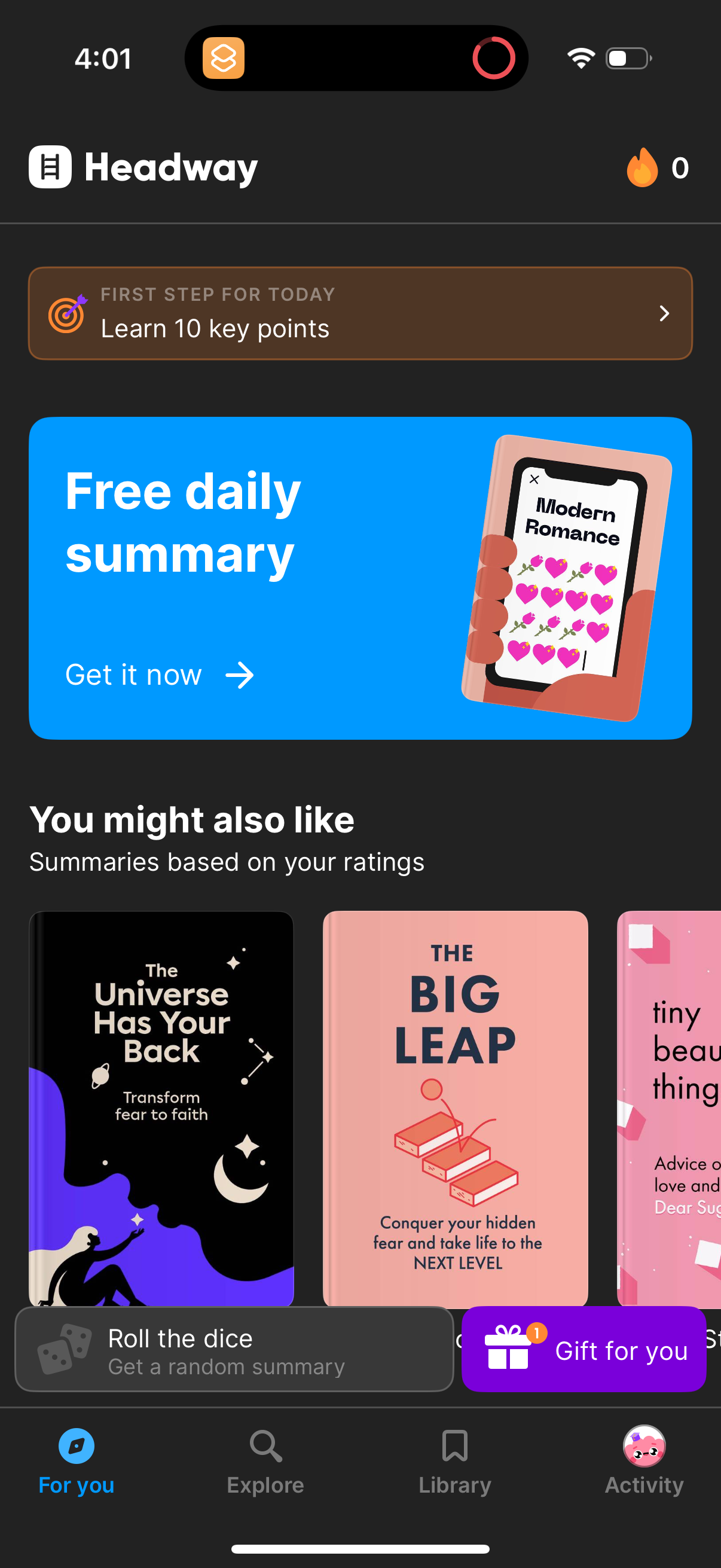 headway app screenshot 22