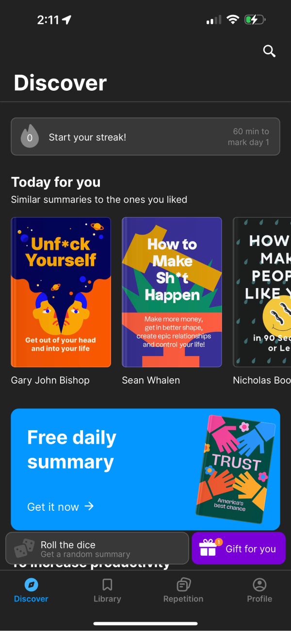 headway app screenshot 141