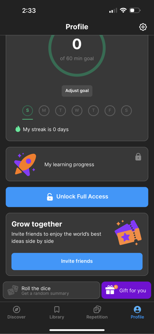 headway app screenshot 142