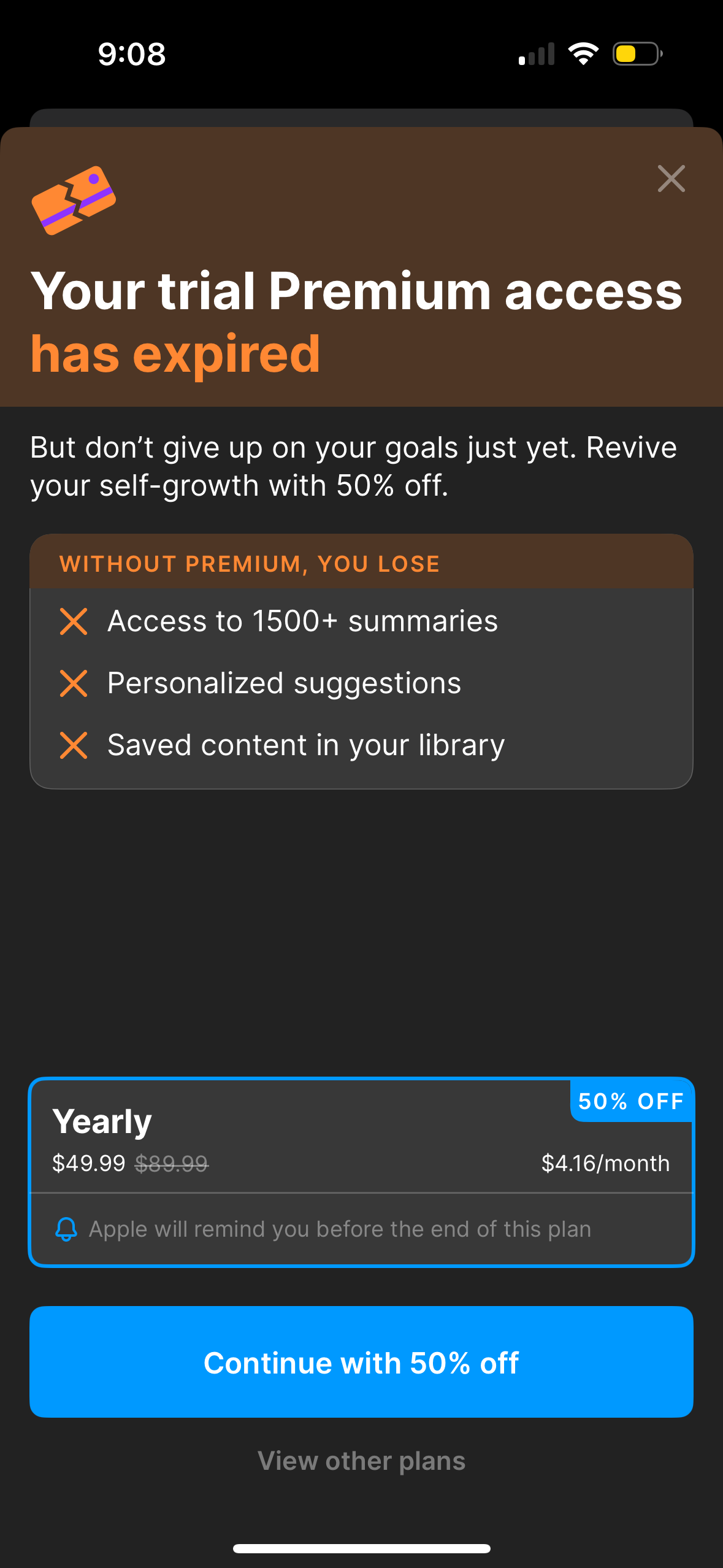headway app screenshot 91