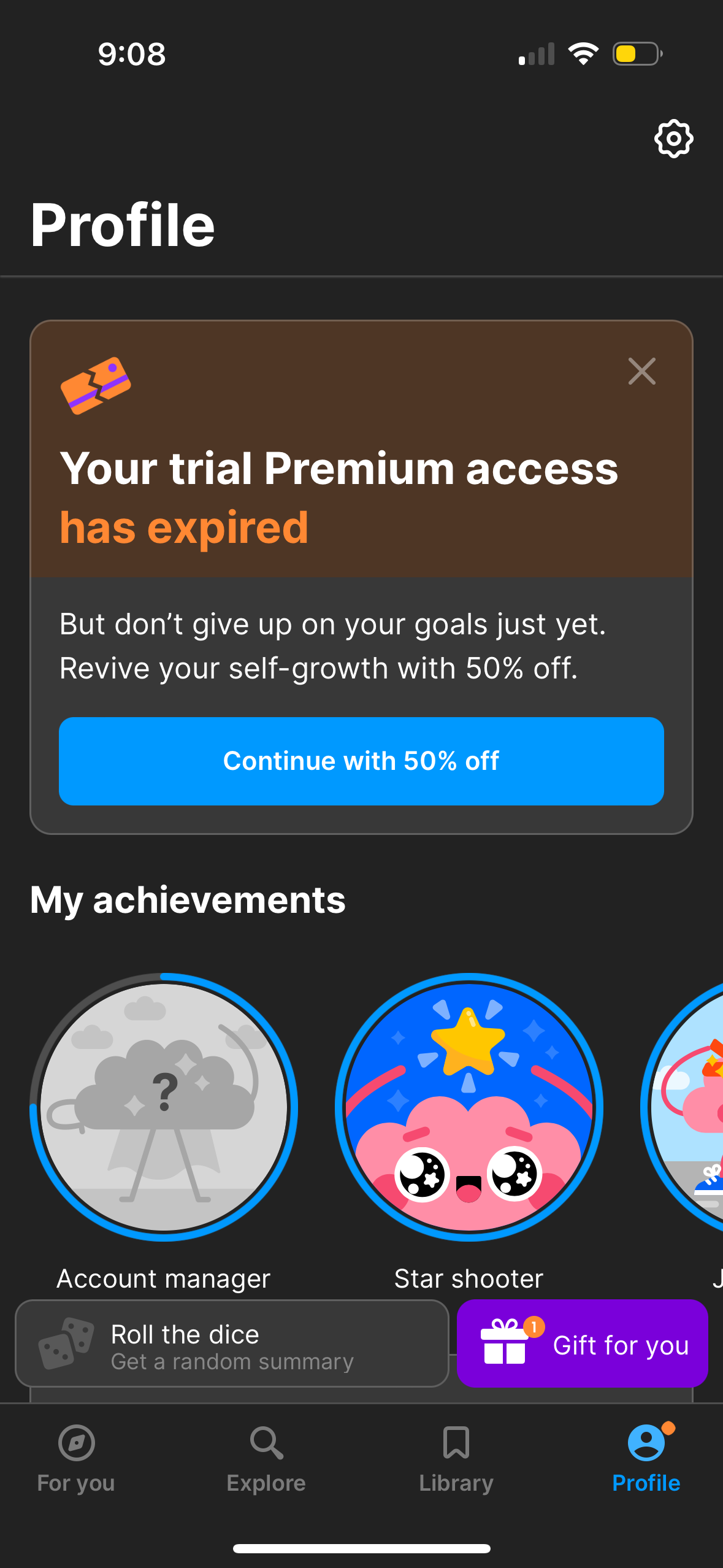 headway app screenshot 90