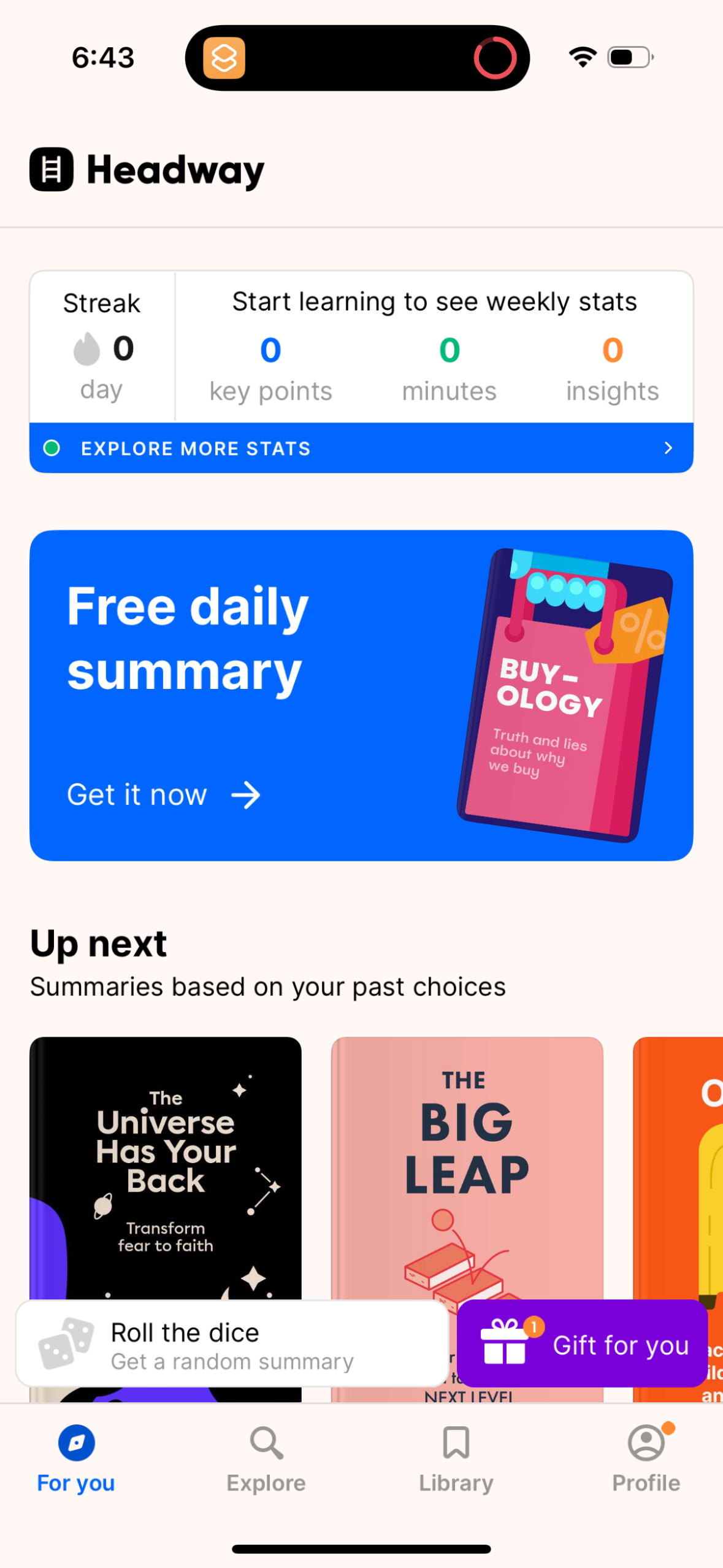 headway app screenshot 27