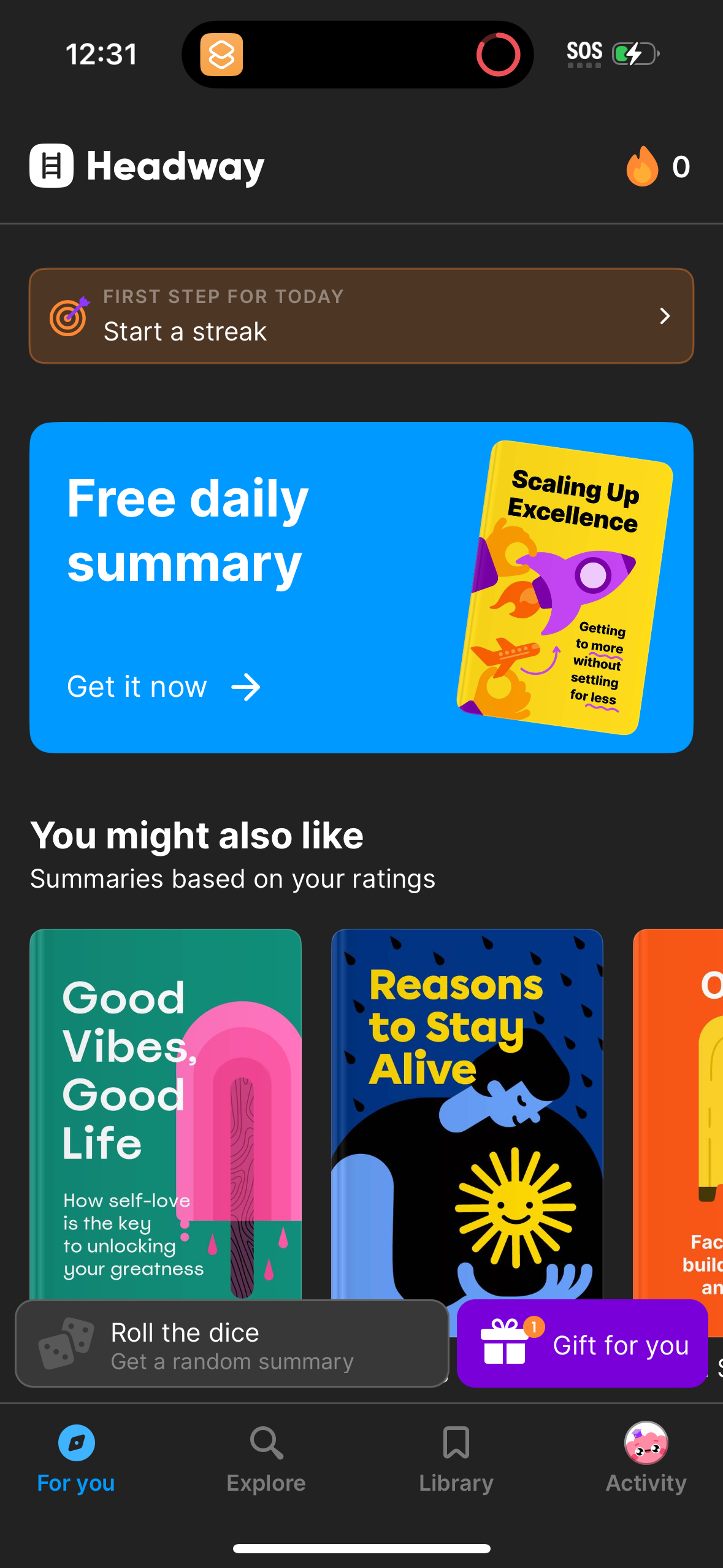 headway app screenshot 14