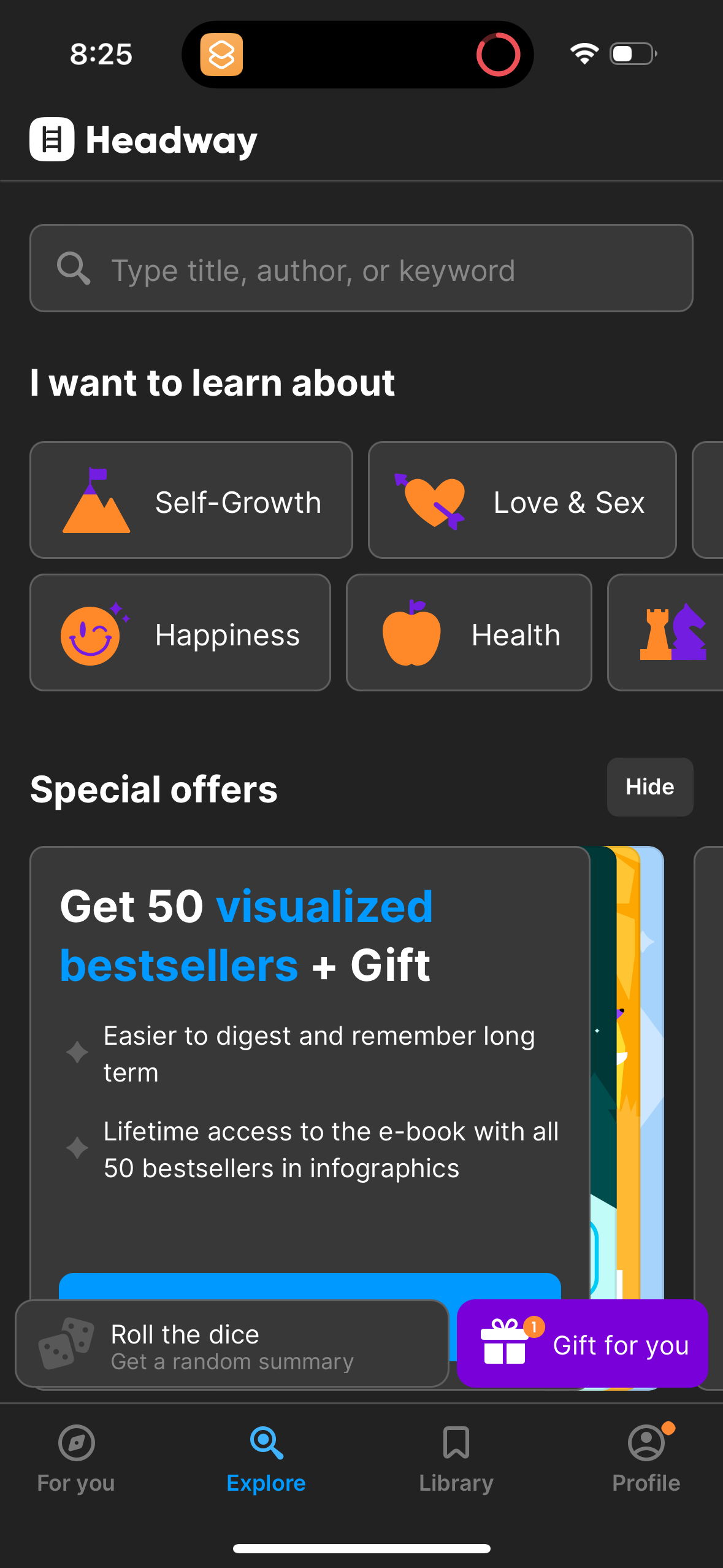 headway app screenshot 104