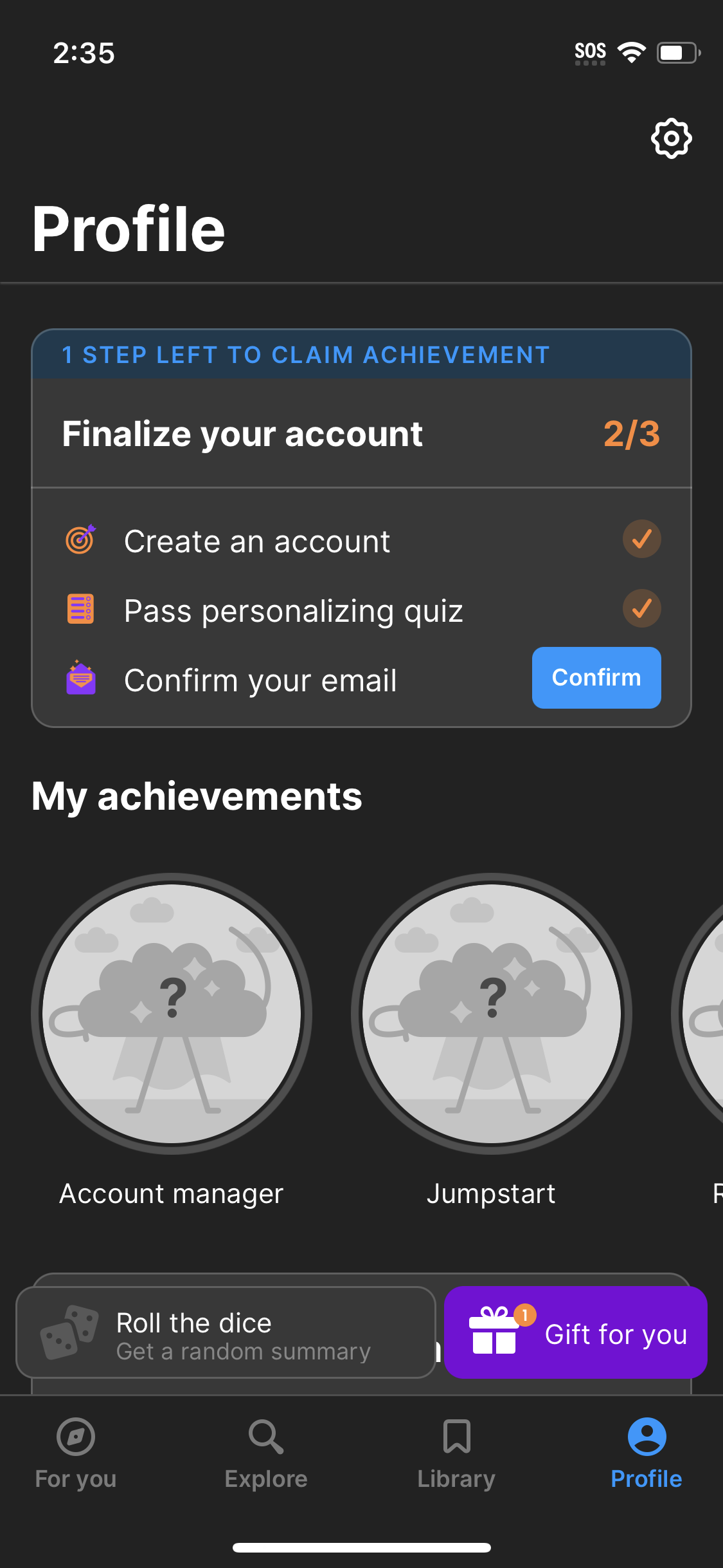 headway app screenshot 170