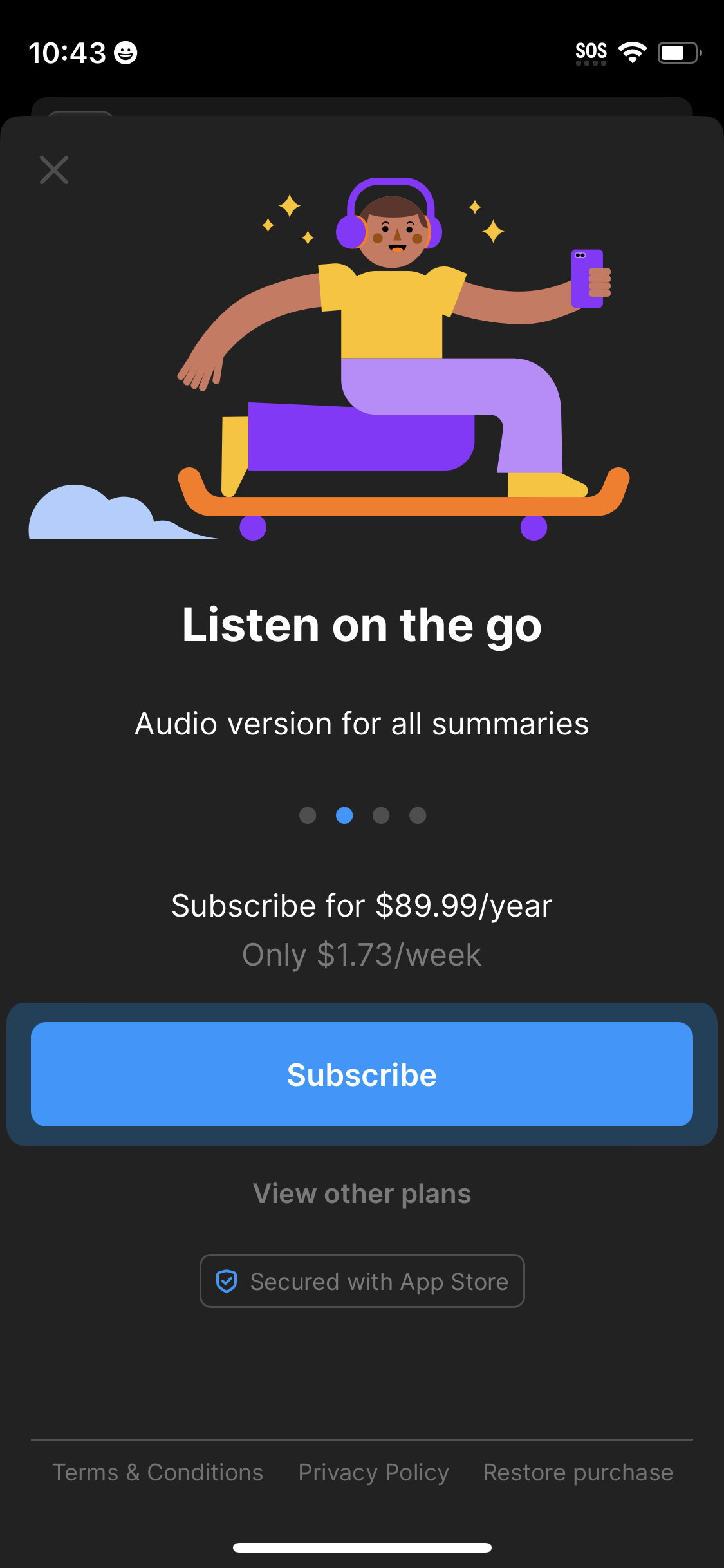 headway app screenshot 160