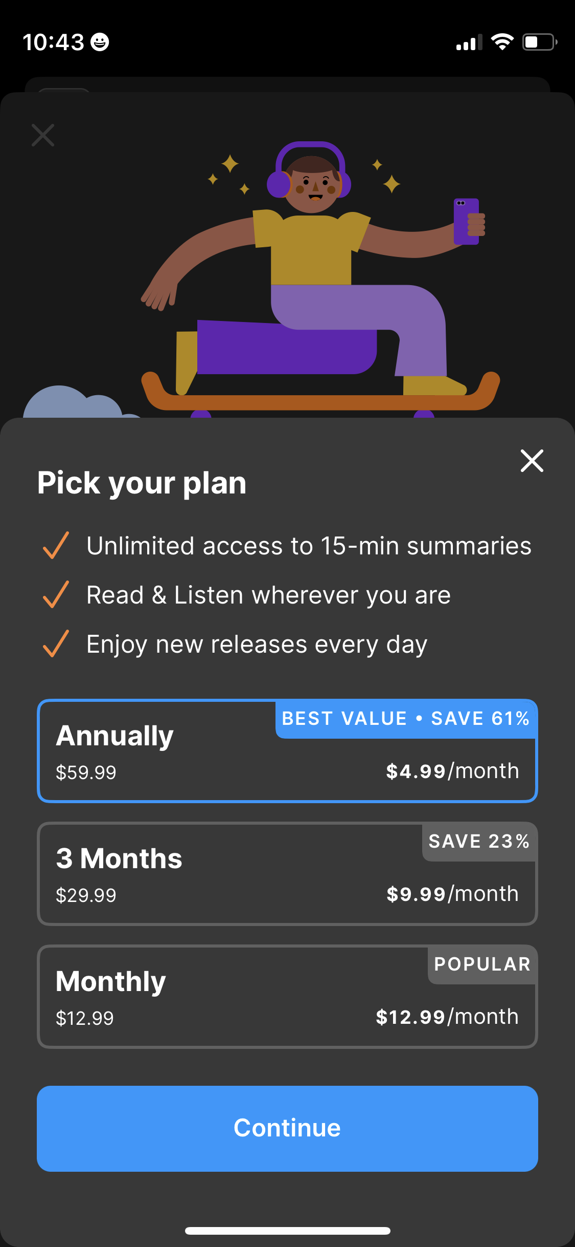 headway app screenshot 158