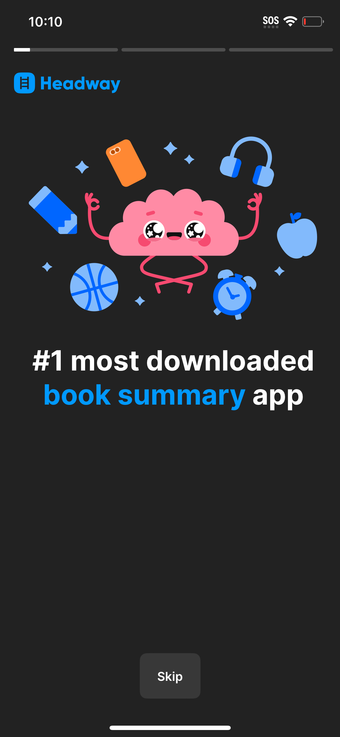 headway app screenshot 123