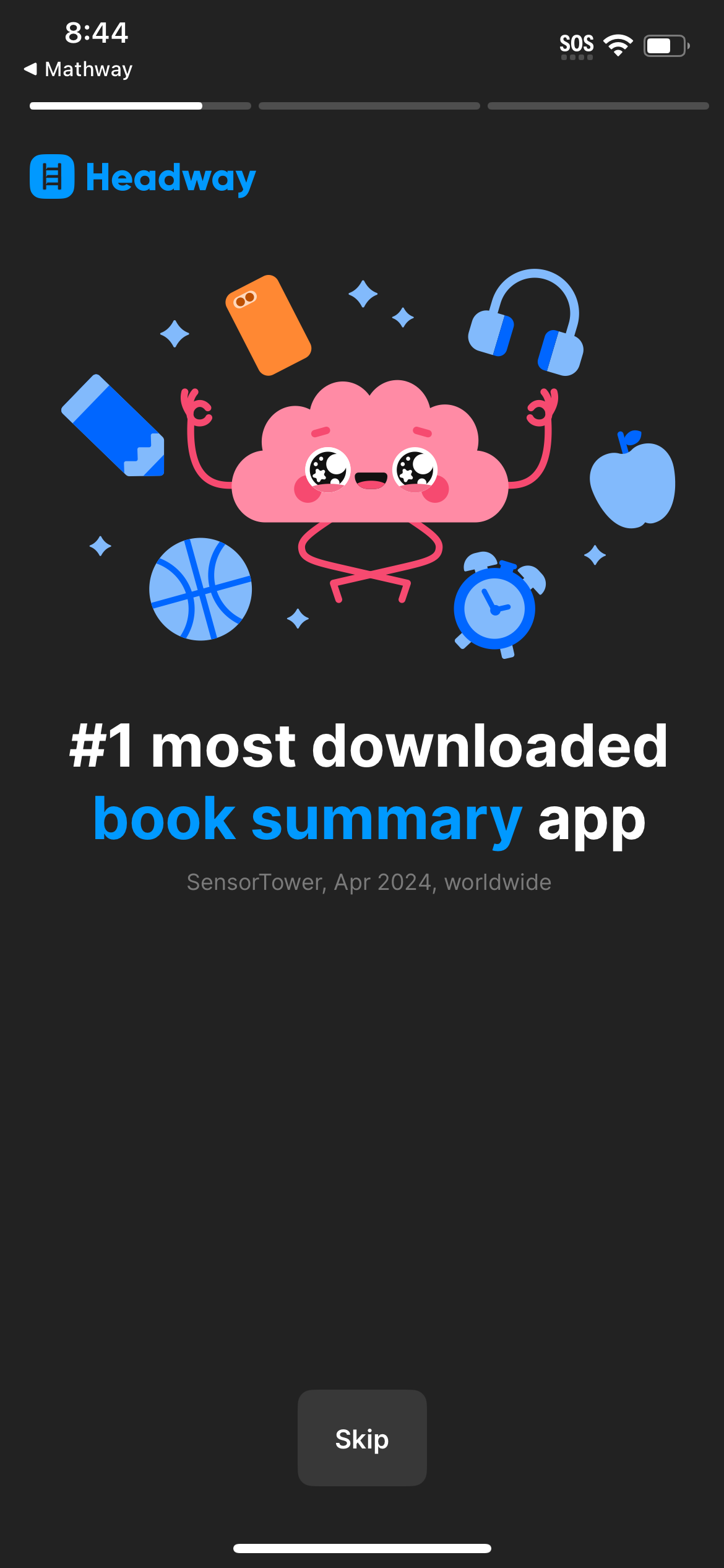 headway app screenshot 101