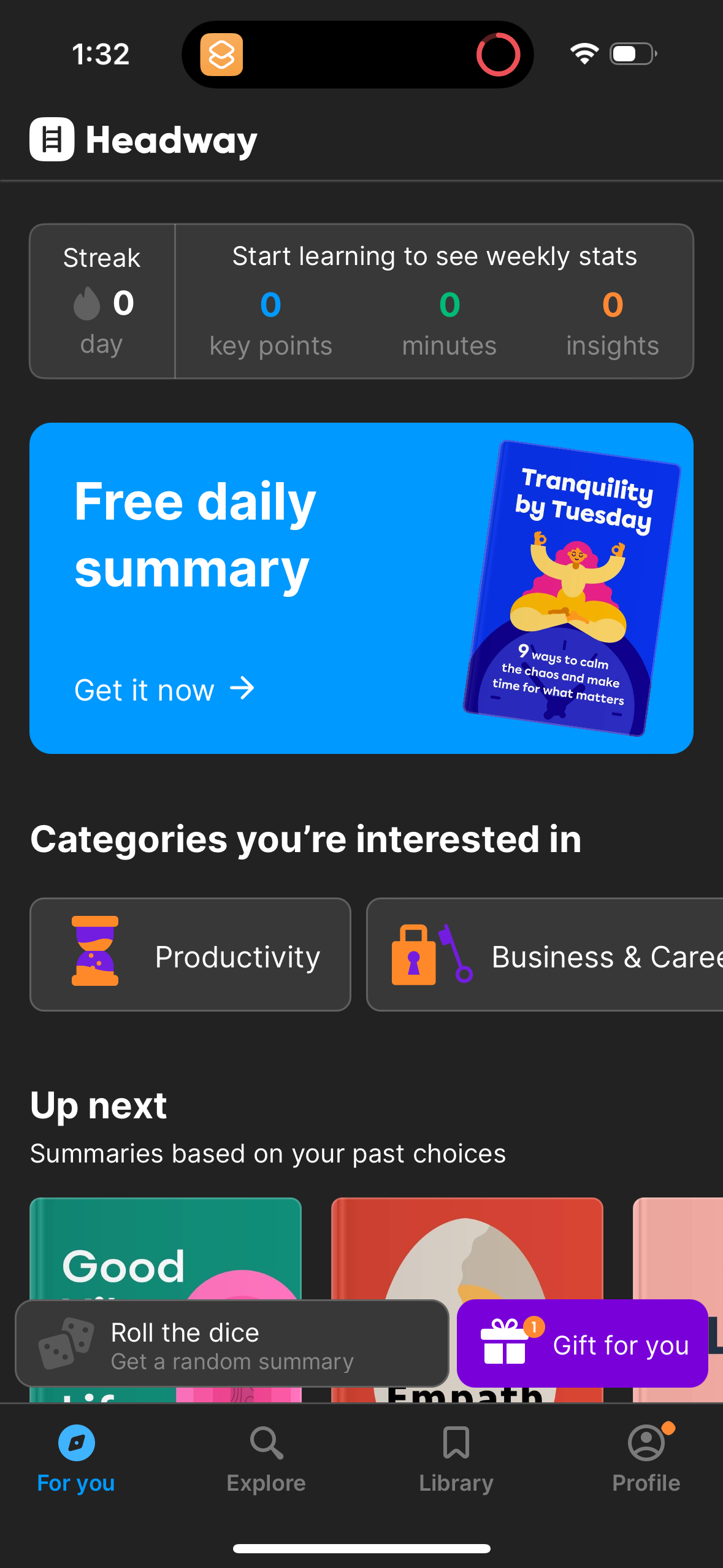 headway app screenshot 67