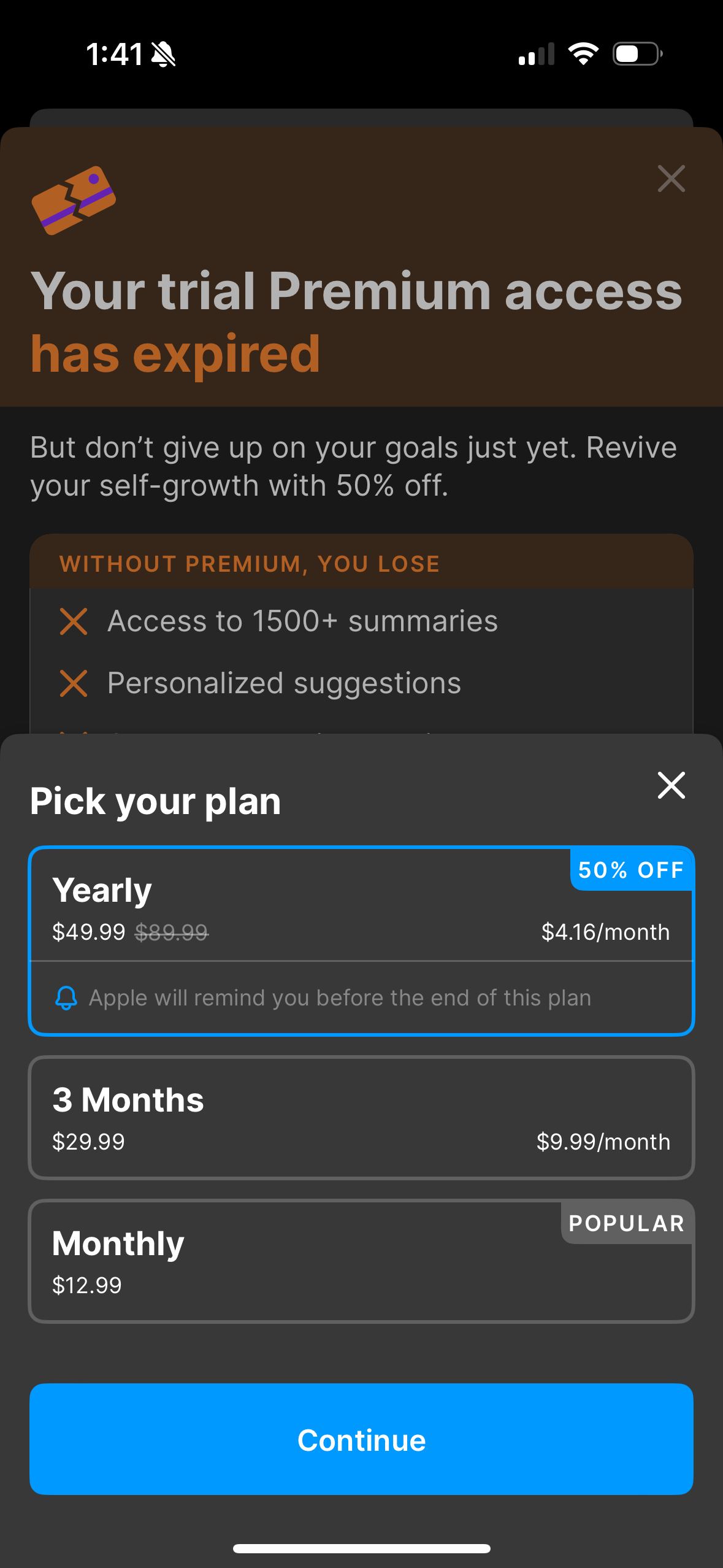 headway app screenshot 64