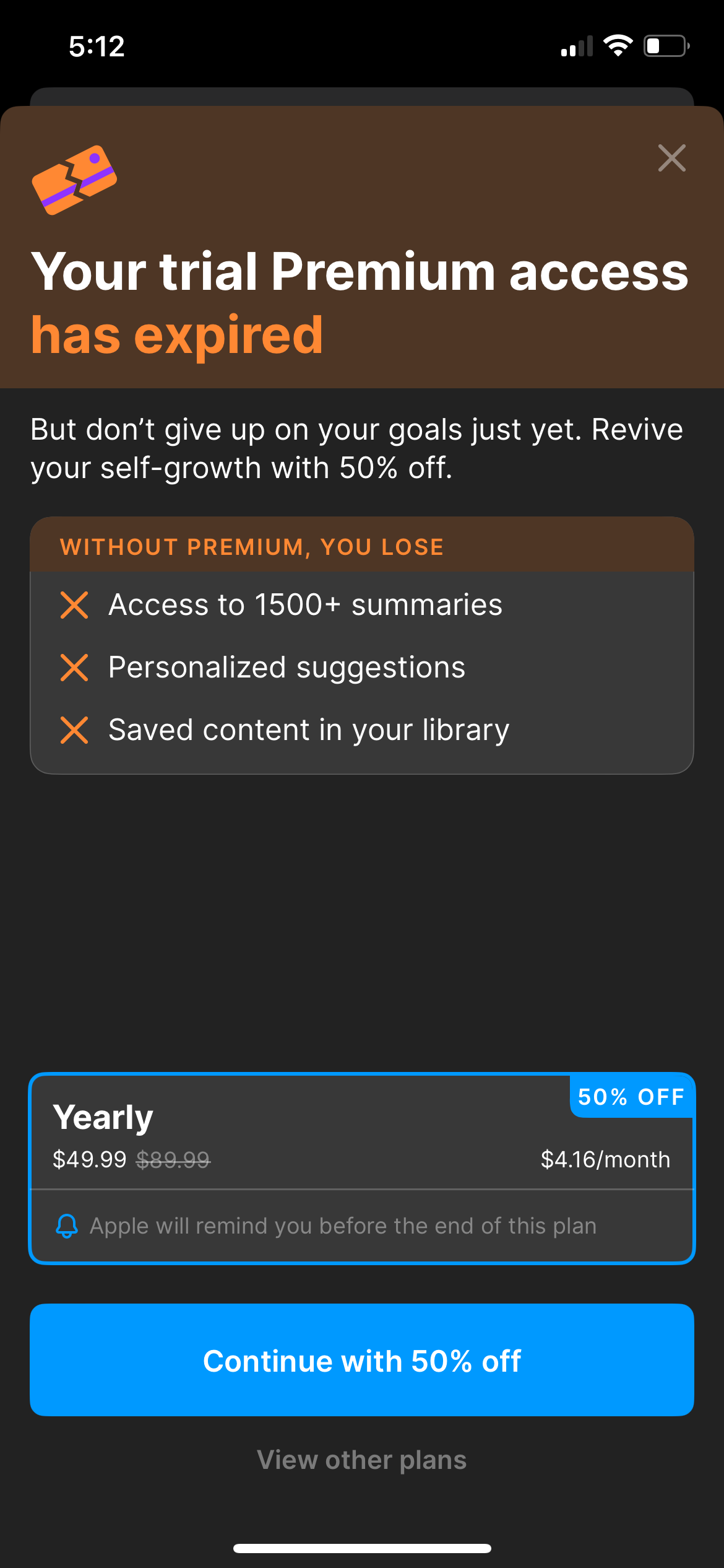 headway app screenshot 62