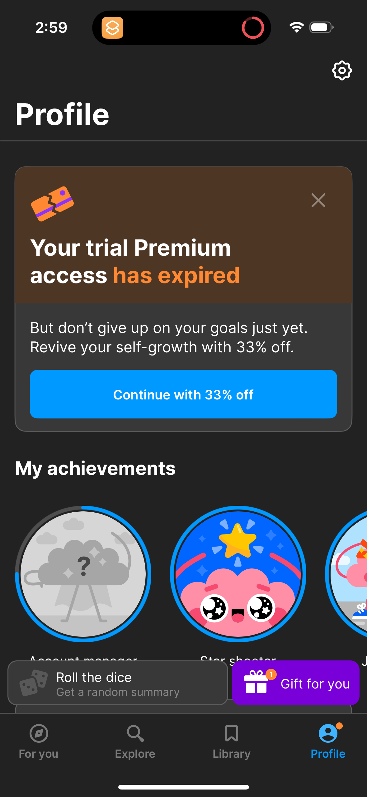 headway app screenshot 51