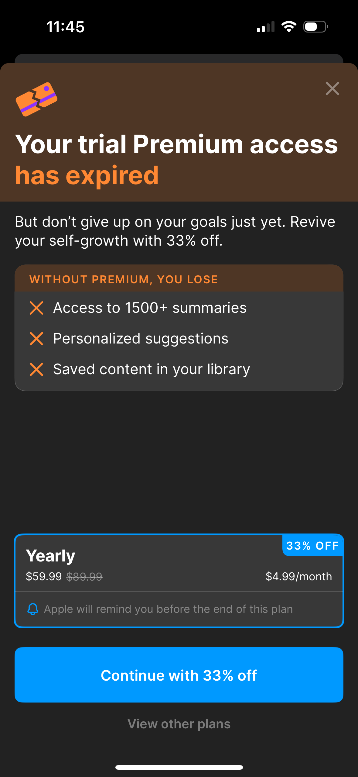 headway app screenshot 46