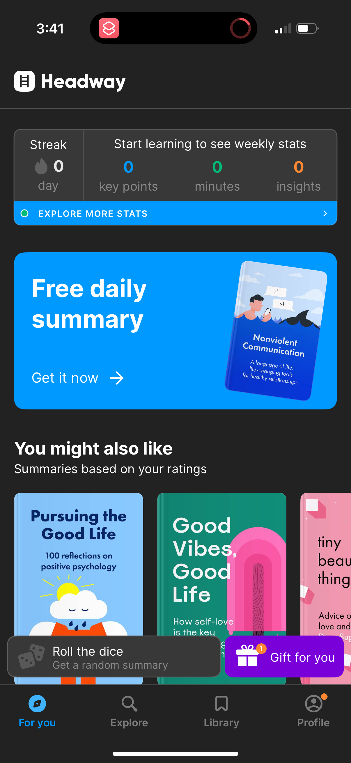 headway app screenshot 25