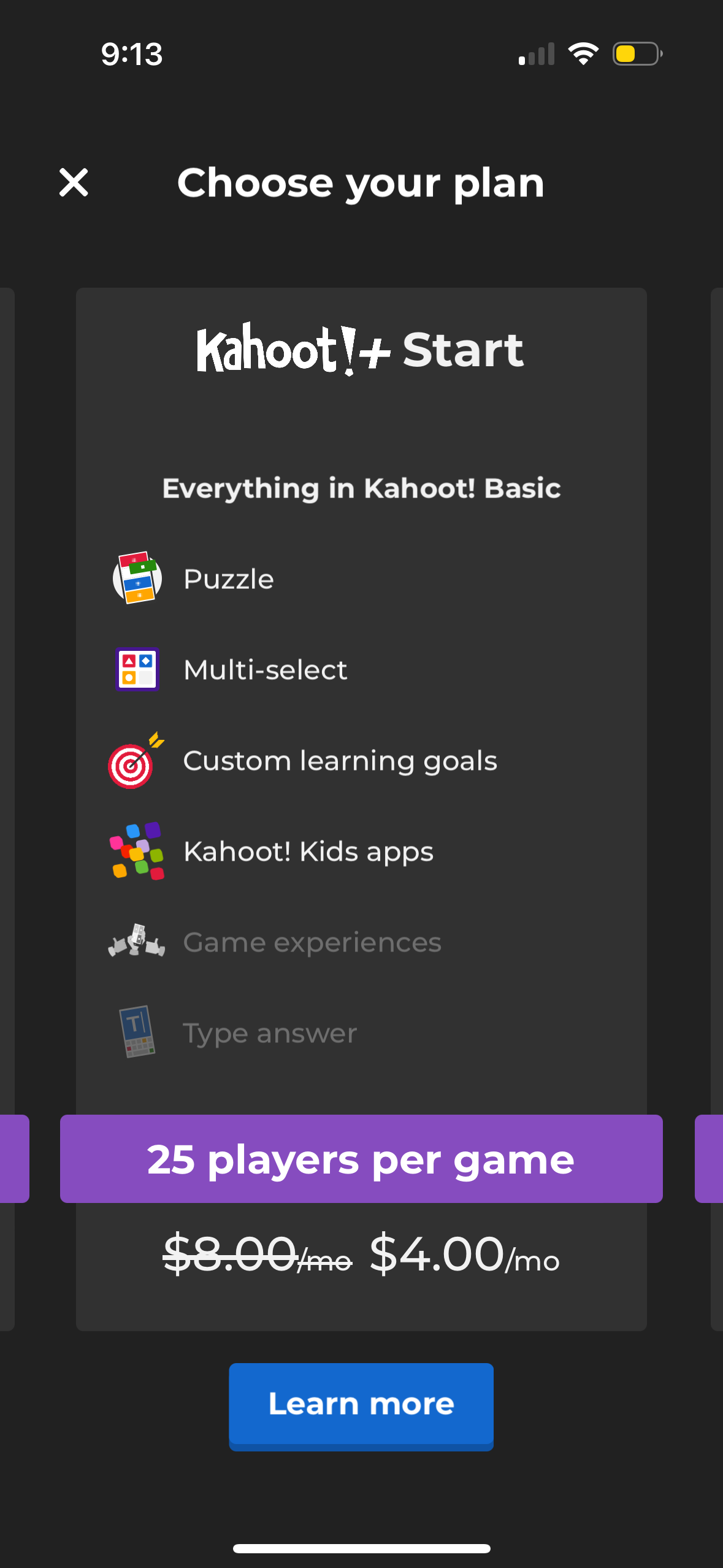 kahoot app screenshot 68