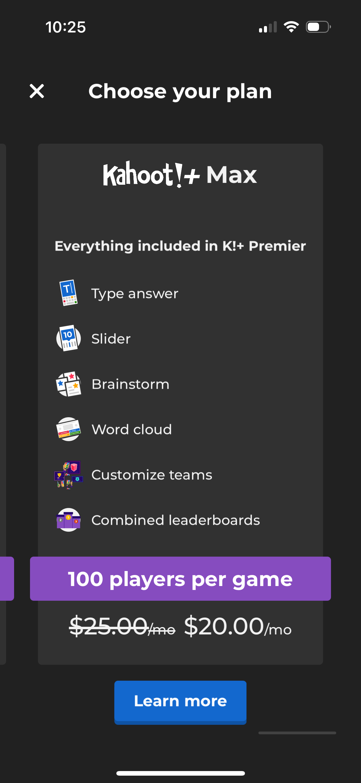 kahoot app screenshot 63