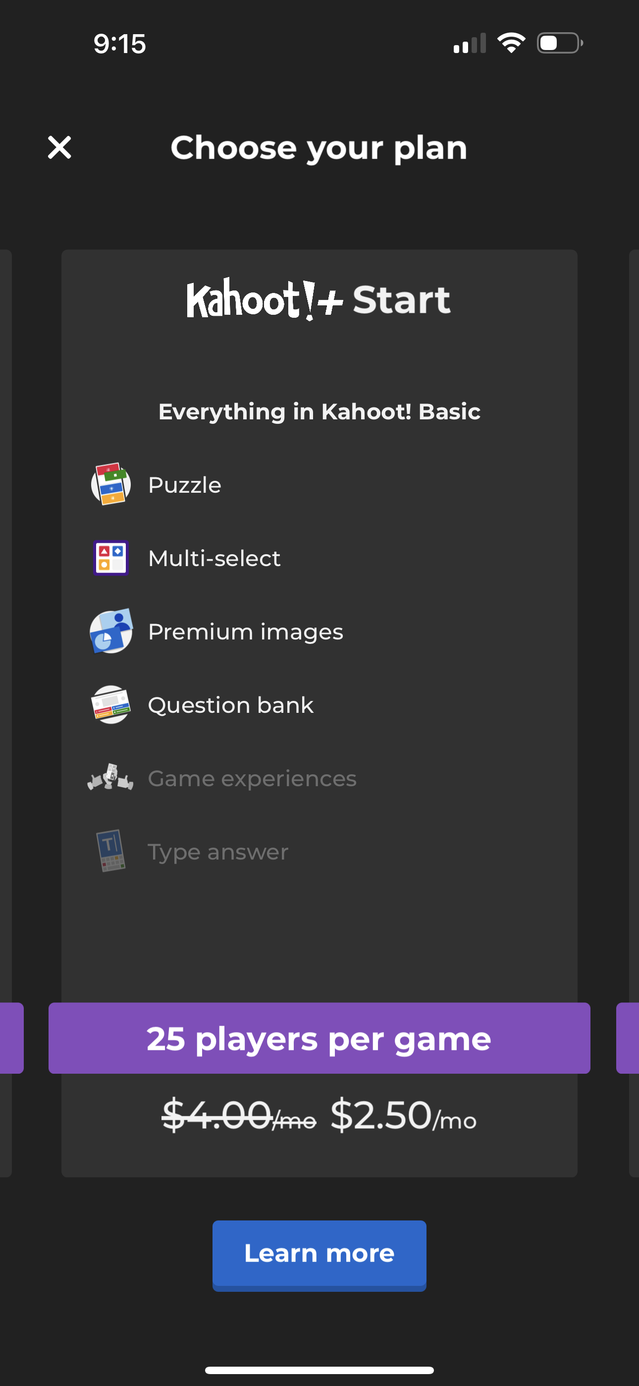 kahoot app screenshot 154