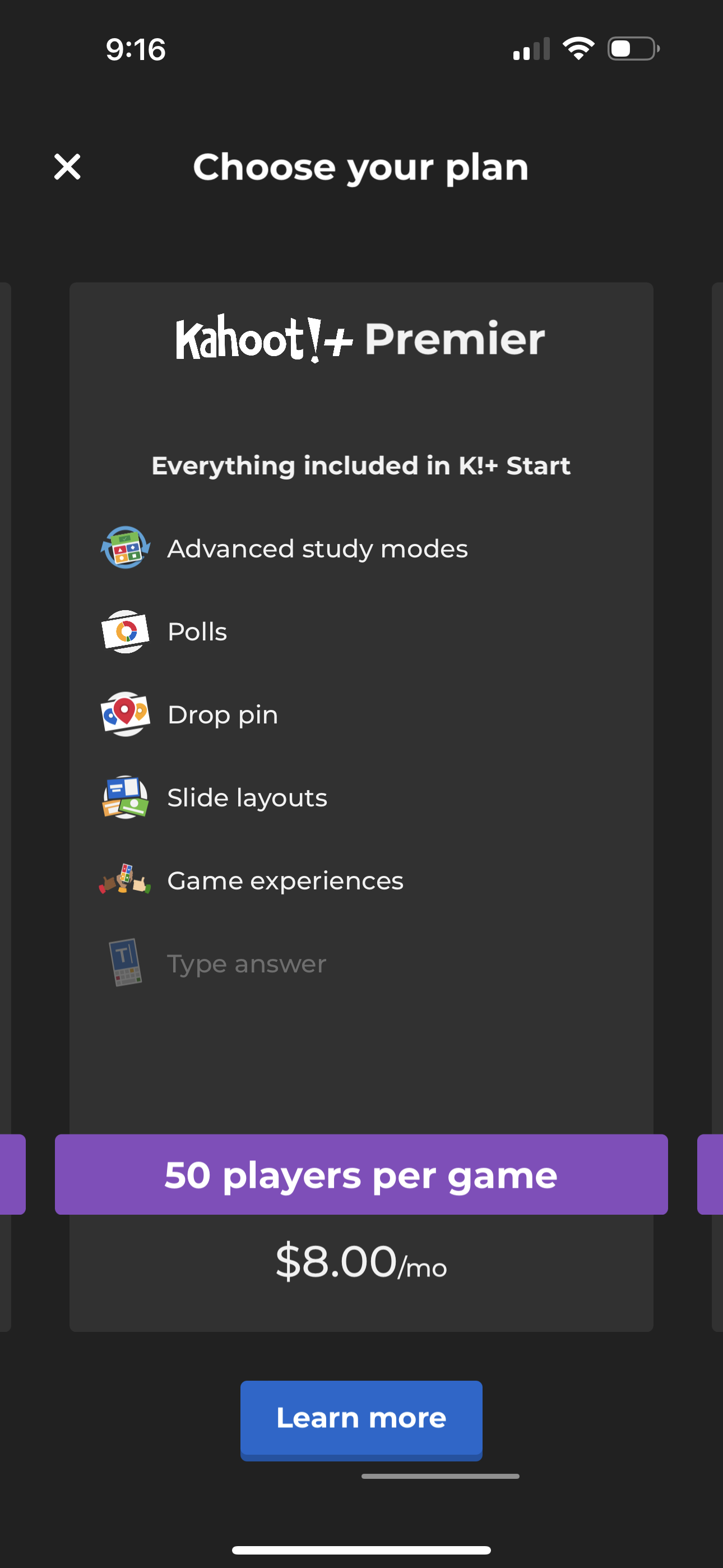 kahoot app screenshot 151