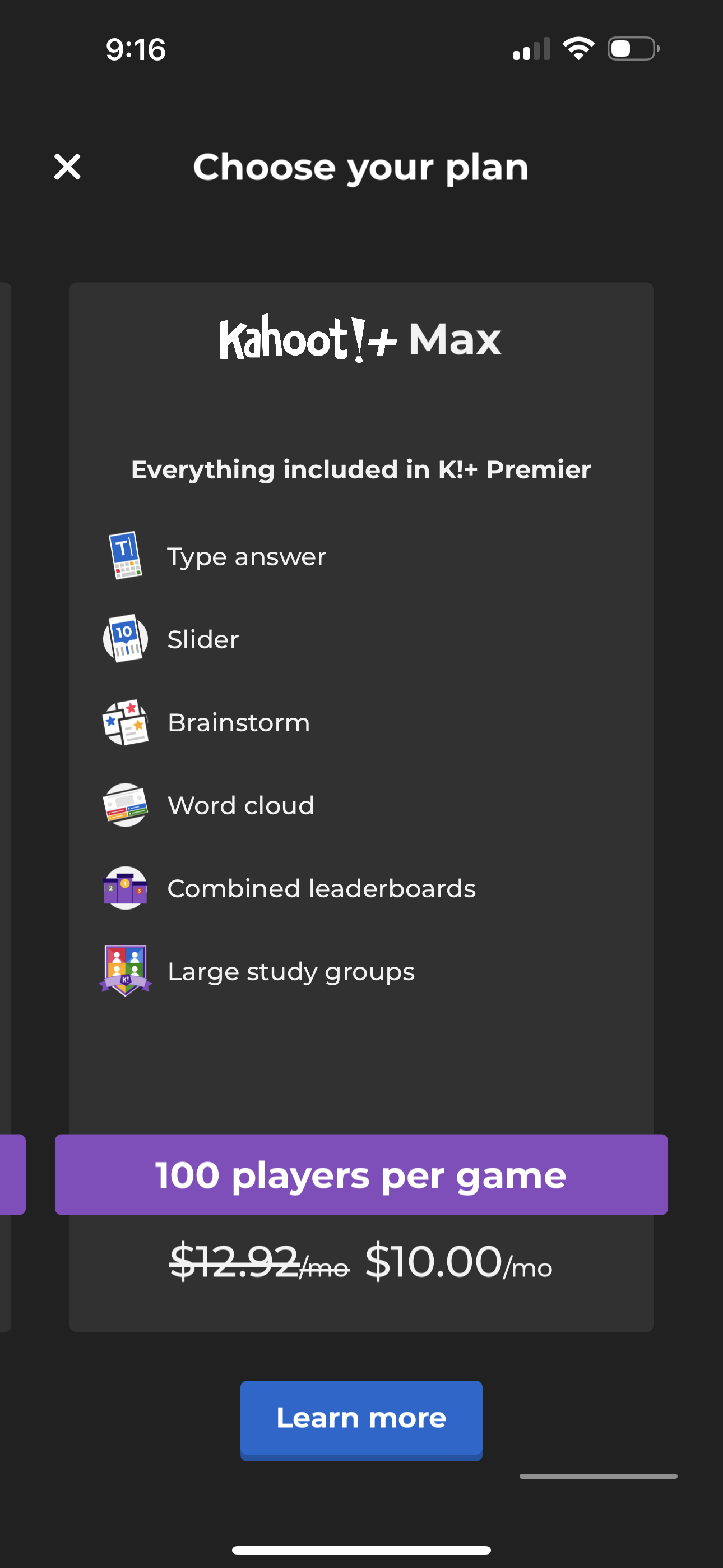 kahoot app screenshot 150