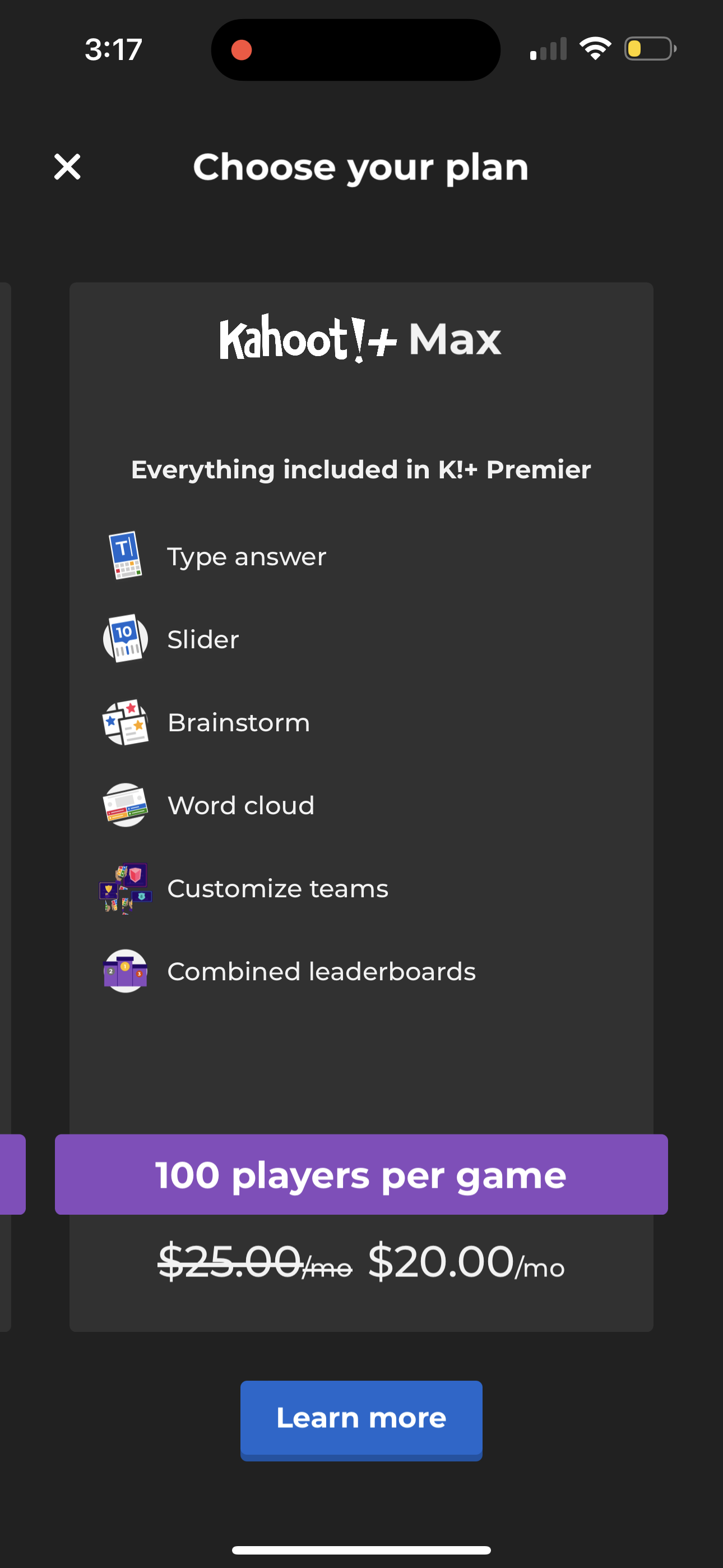 kahoot app screenshot 124