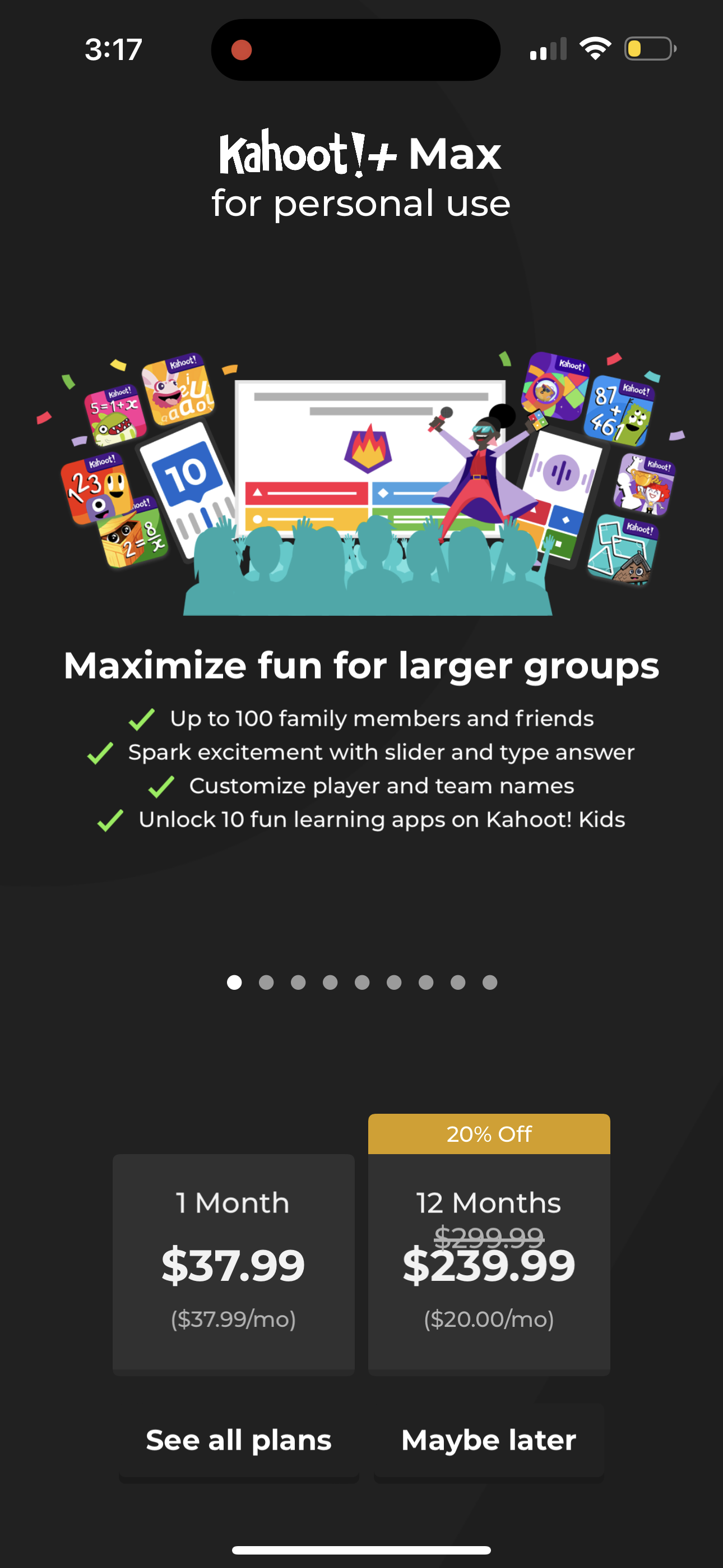 kahoot app screenshot 123