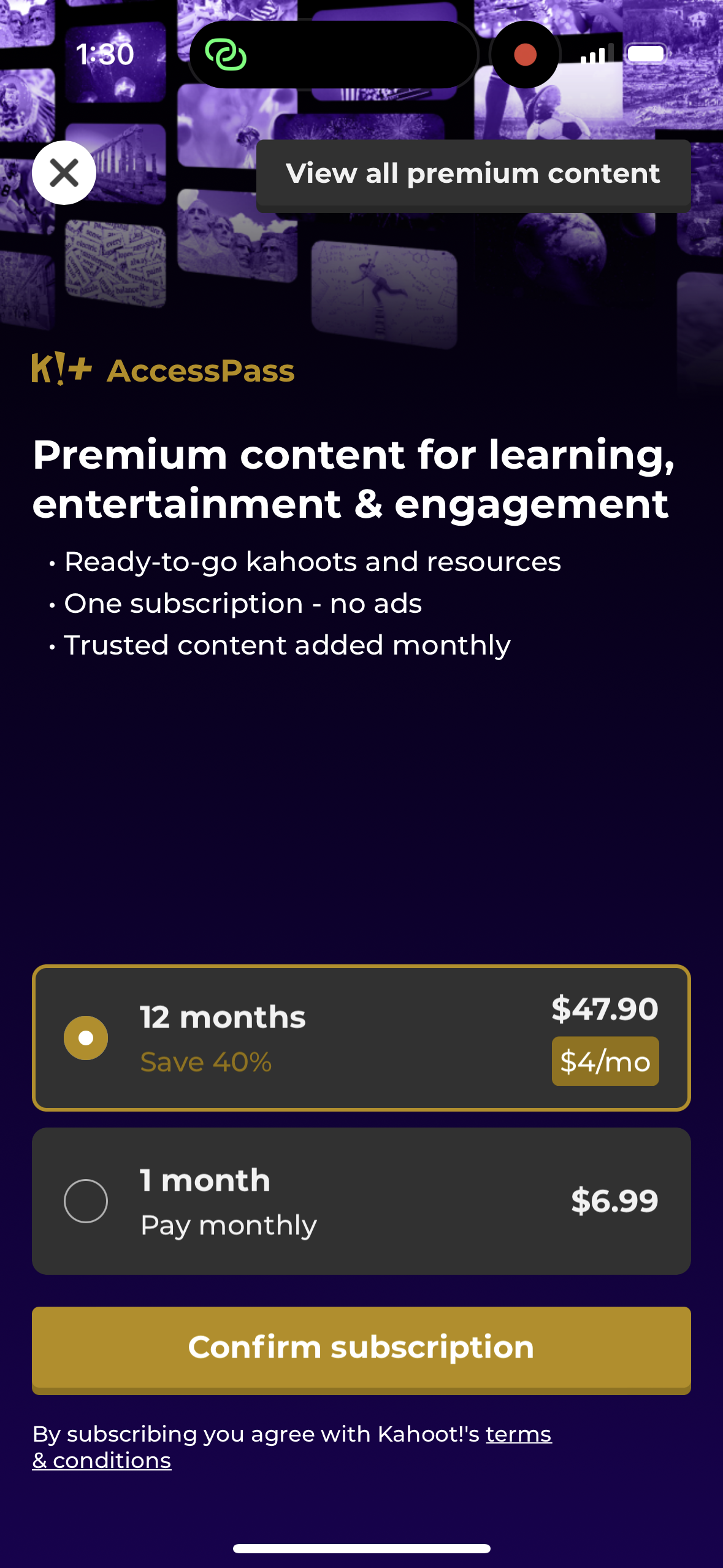 kahoot app screenshot 111