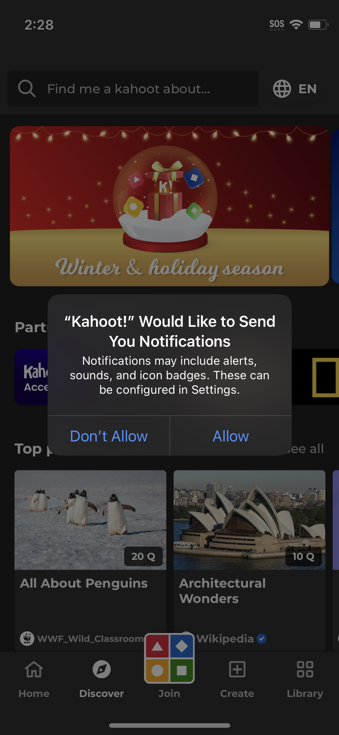 kahoot app screenshot 106