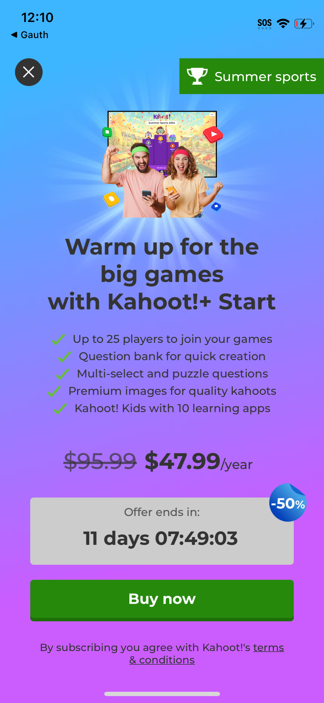 kahoot app screenshot 33