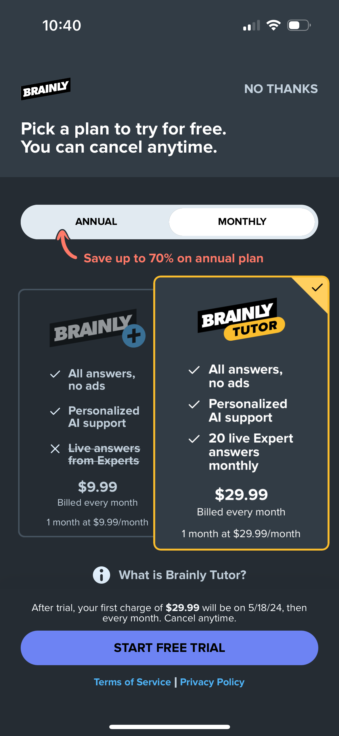 brainly app screenshot 75