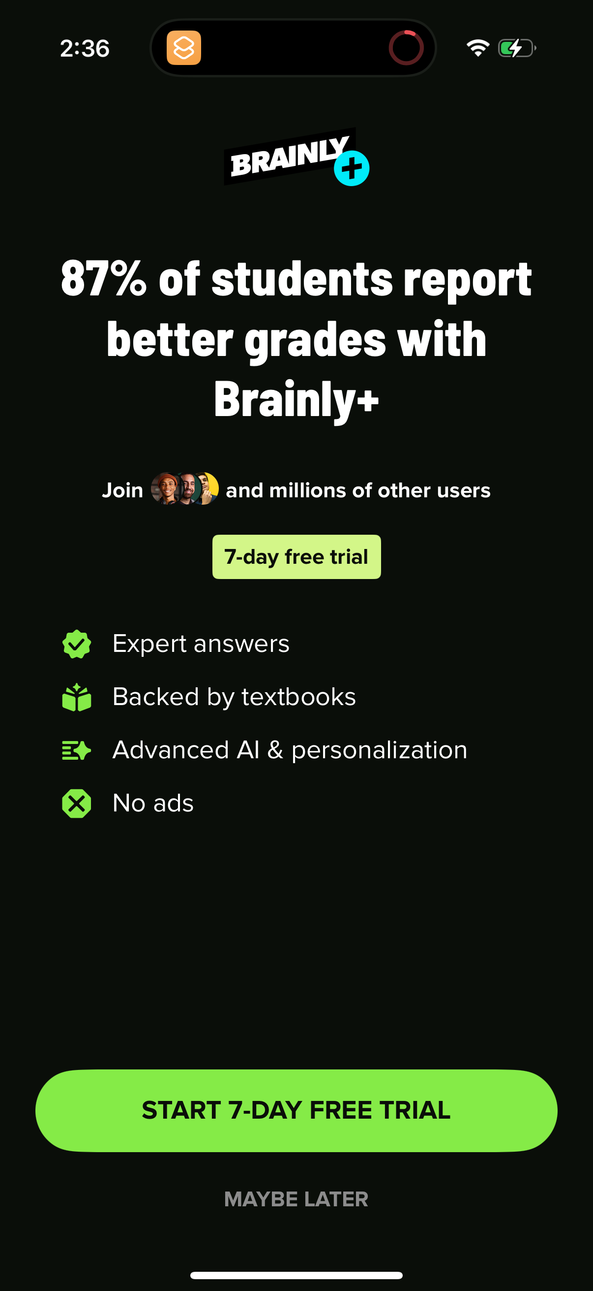 brainly app screenshot 17