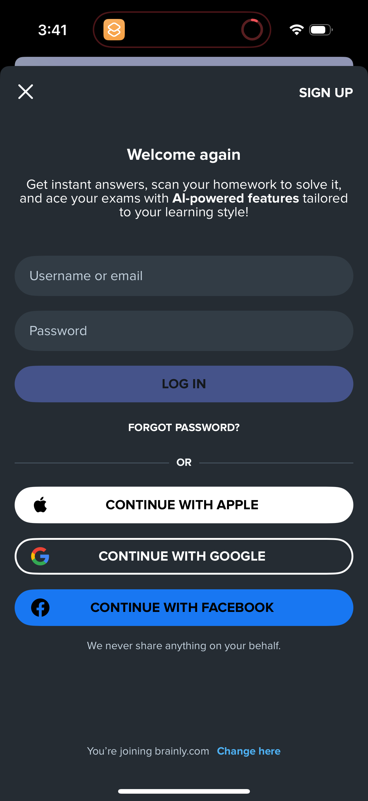 brainly app screenshot 16