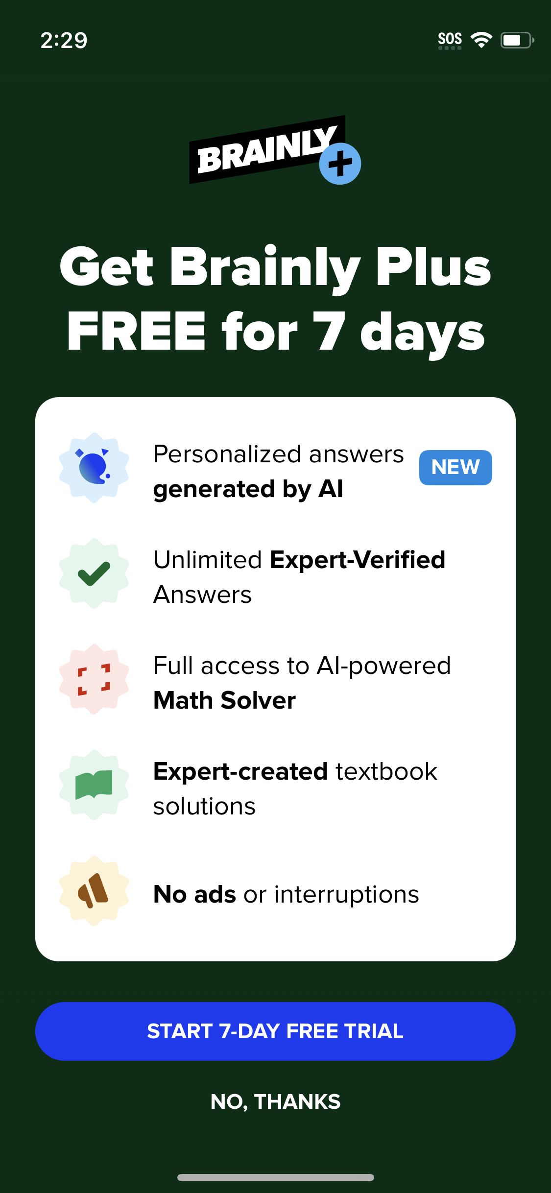 brainly app screenshot 122
