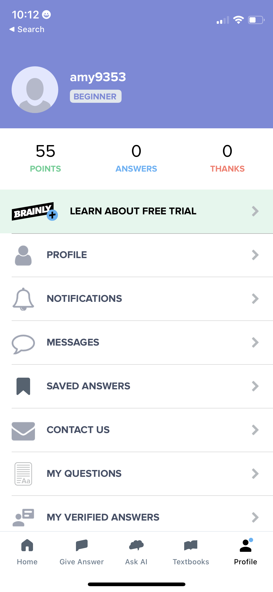 brainly app screenshot 108