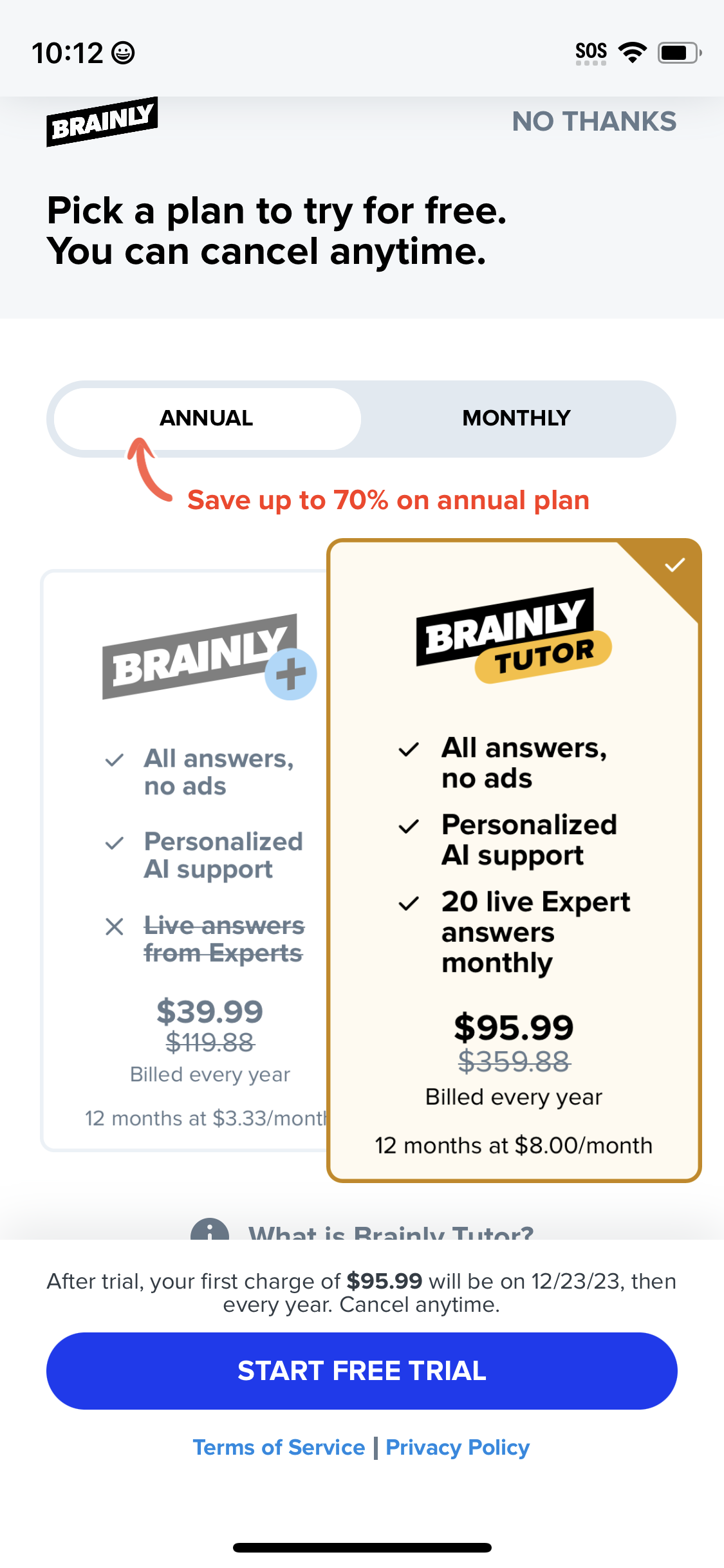 brainly app screenshot 104