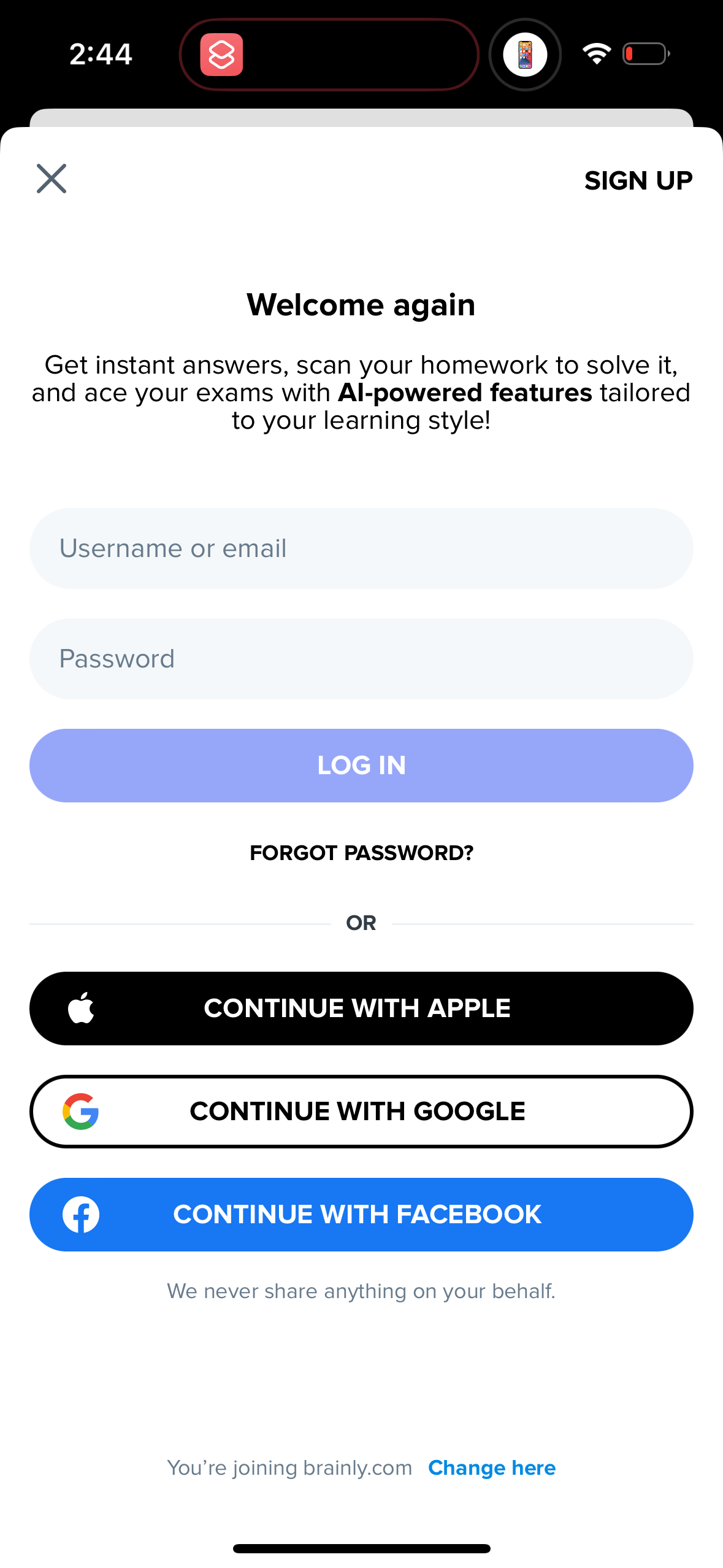 brainly app screenshot 90