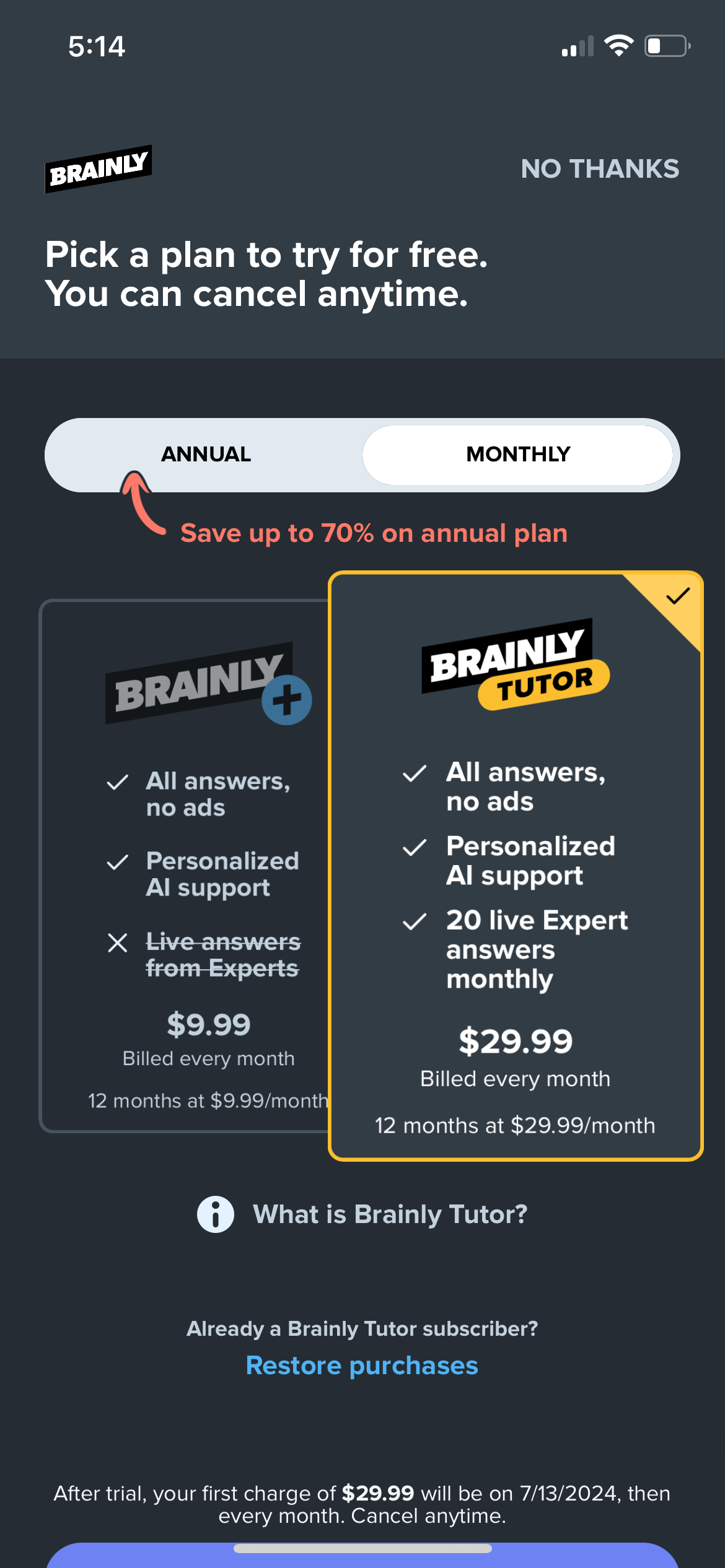 brainly app screenshot 52