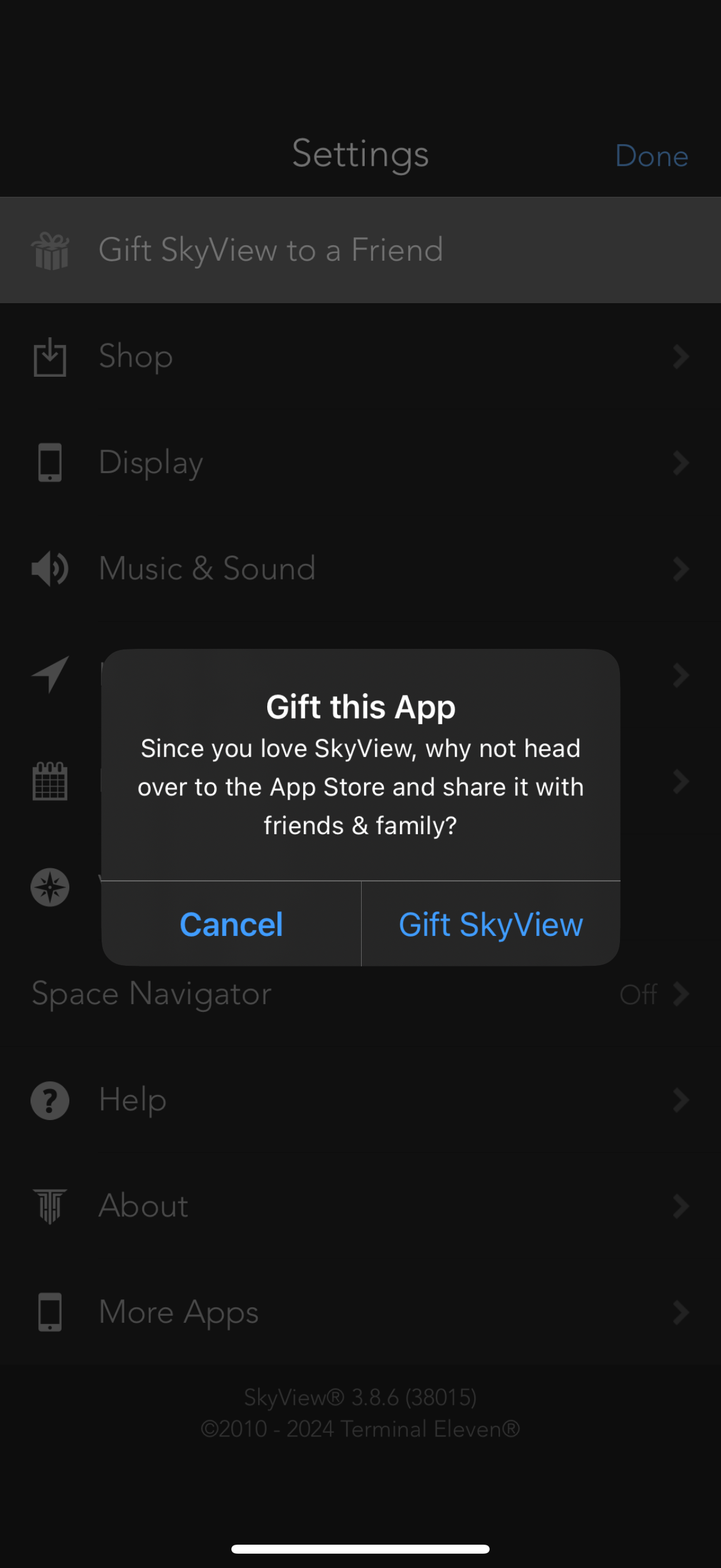 skyview app screenshot 12
