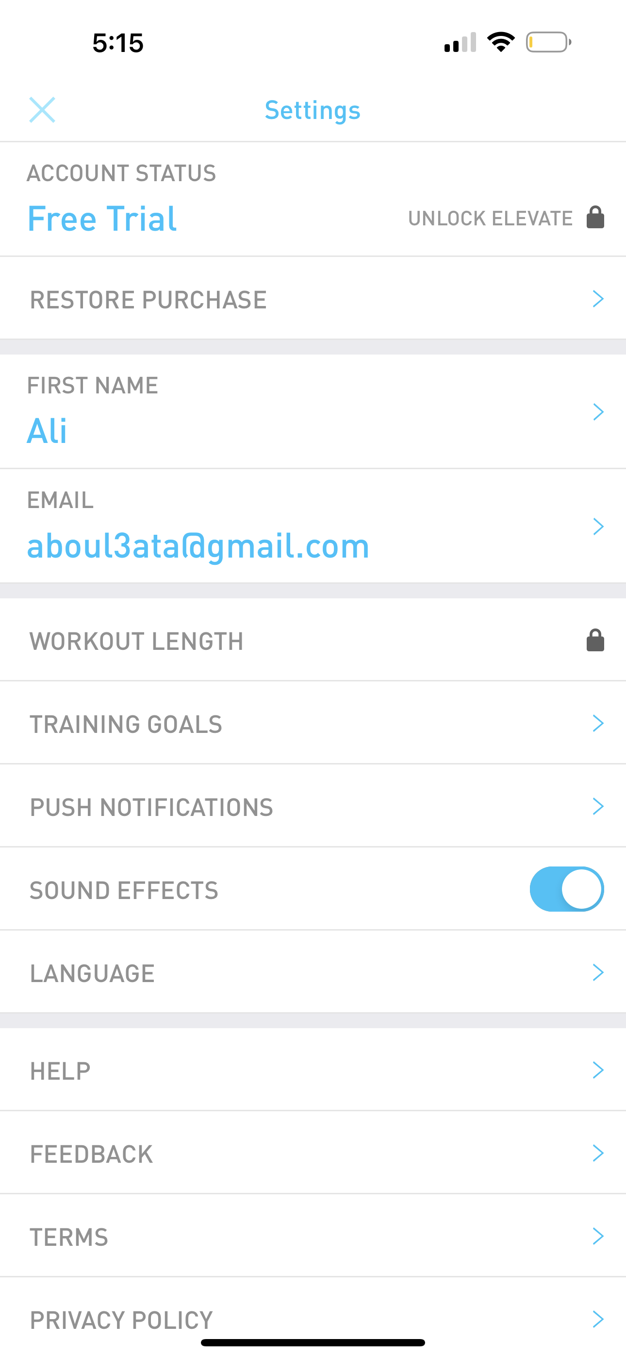elevate app screenshot 156